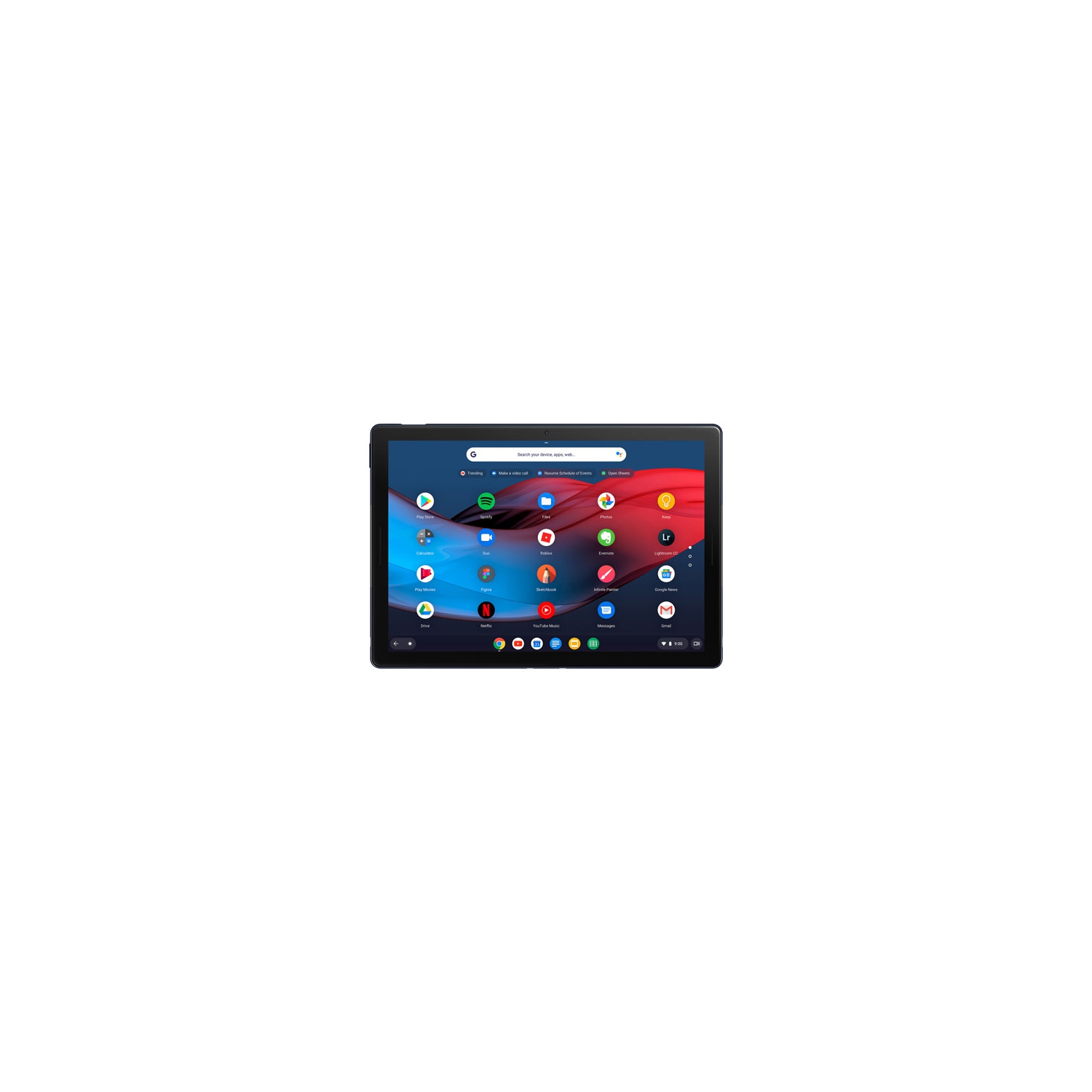 Google Pixel Slate 12.3" 128GB Chrome OS Tablet With 8th Gen Intel Core i5 Processor - Midnight Blue - Open Box