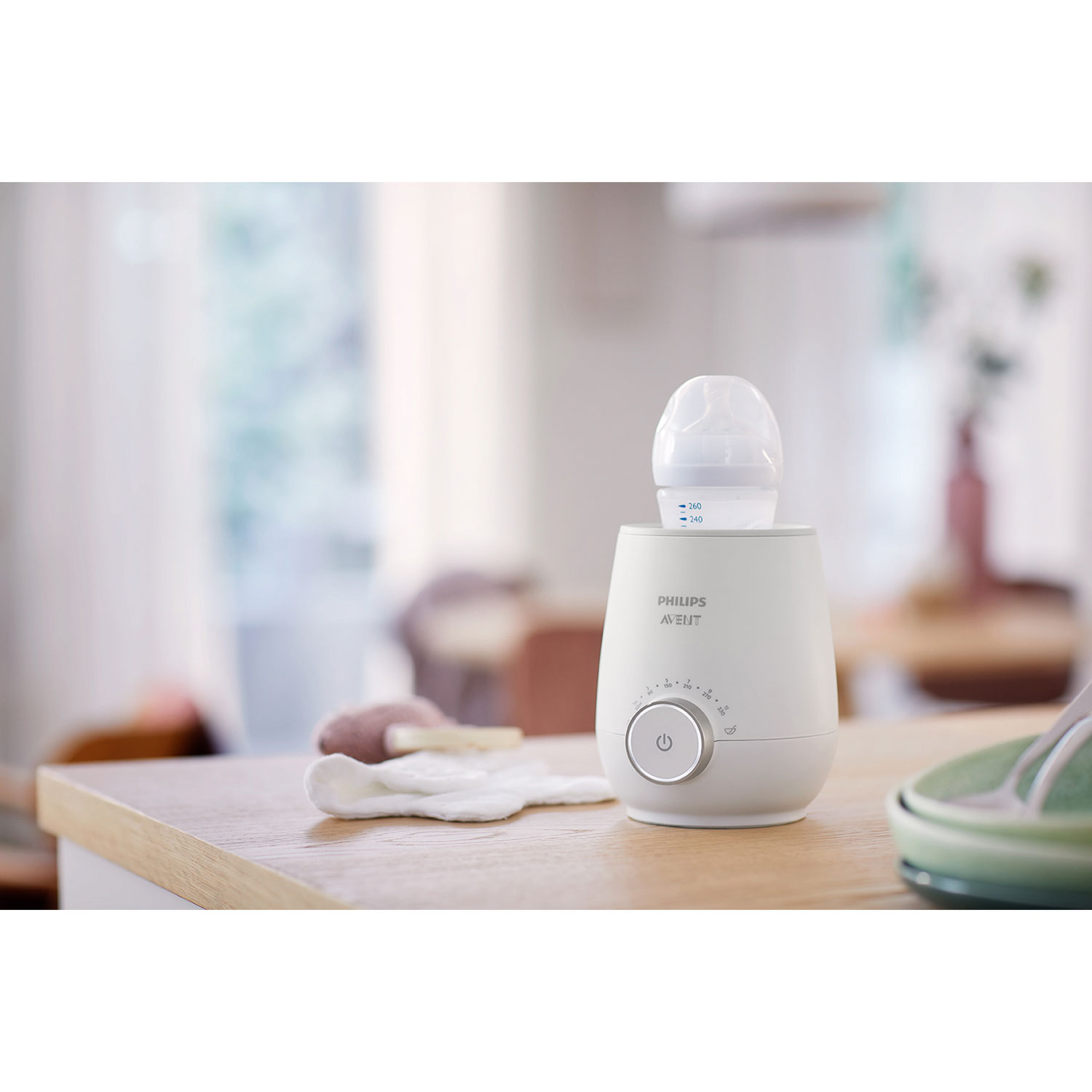 Philips Avent Fast Baby Bottle Warmer - White
