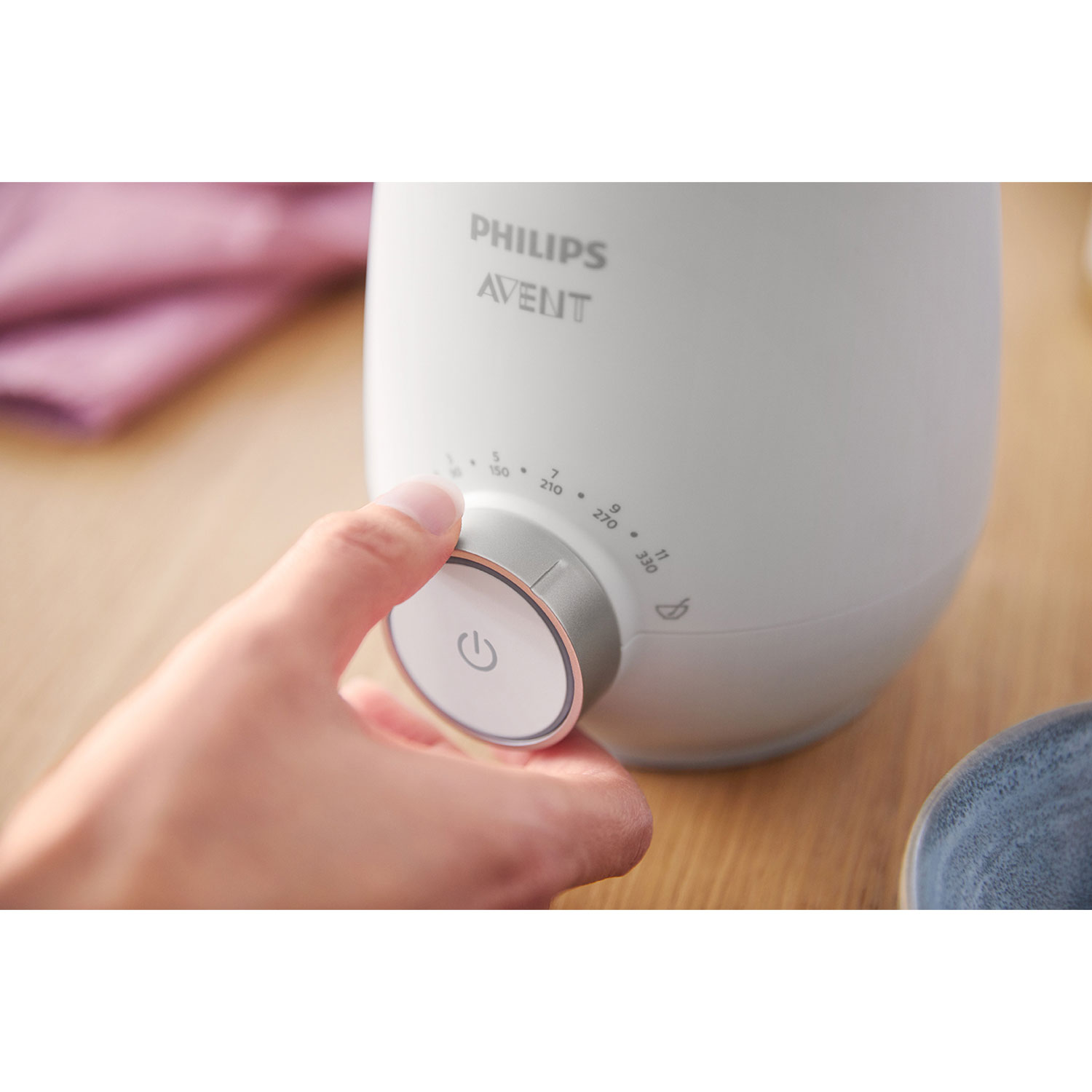 Philips Avent Fast Baby Bottle Warmer - White