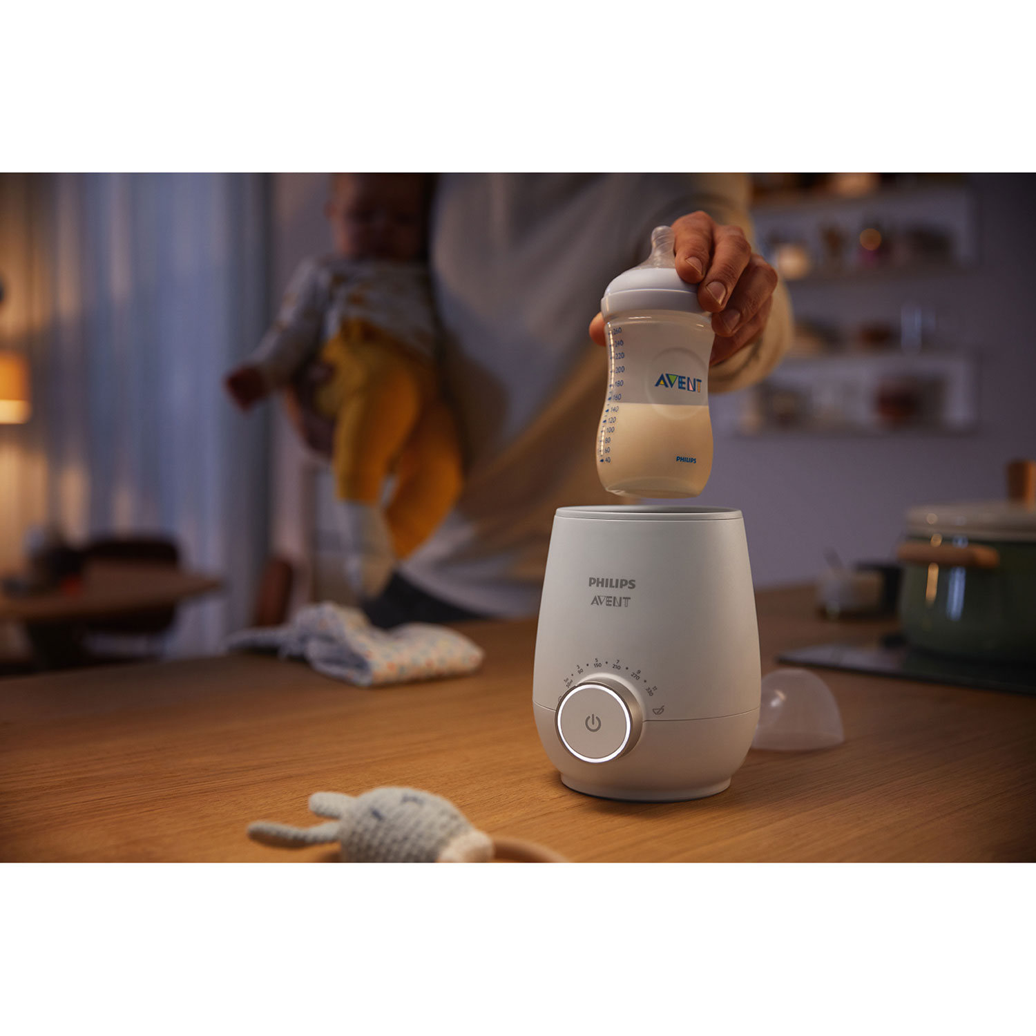 Philips Avent Fast Baby Bottle Warmer - White