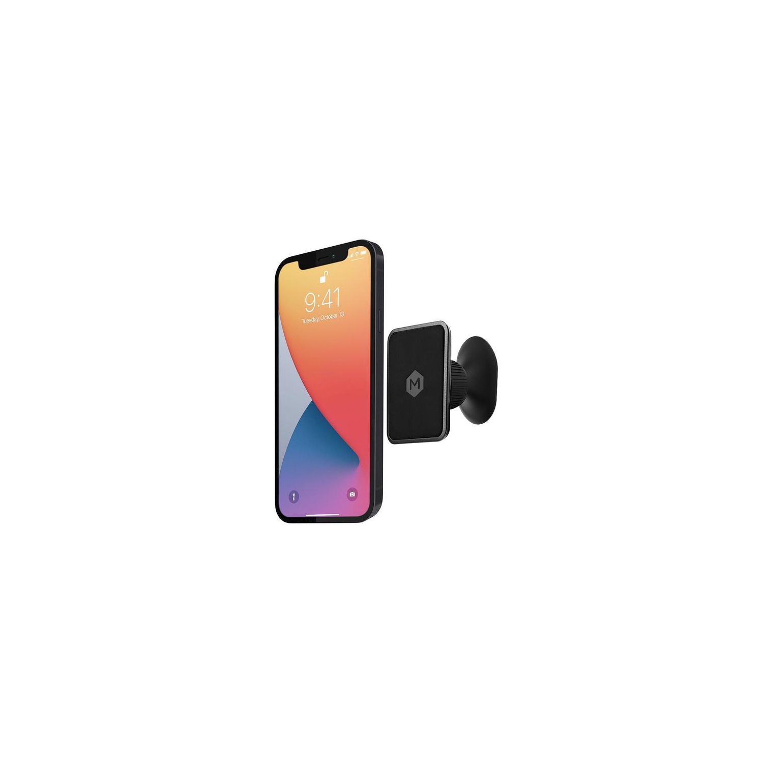 Mighty Mount Magnetic Car Dash Mount Holder - With 6 Powerful Magnets