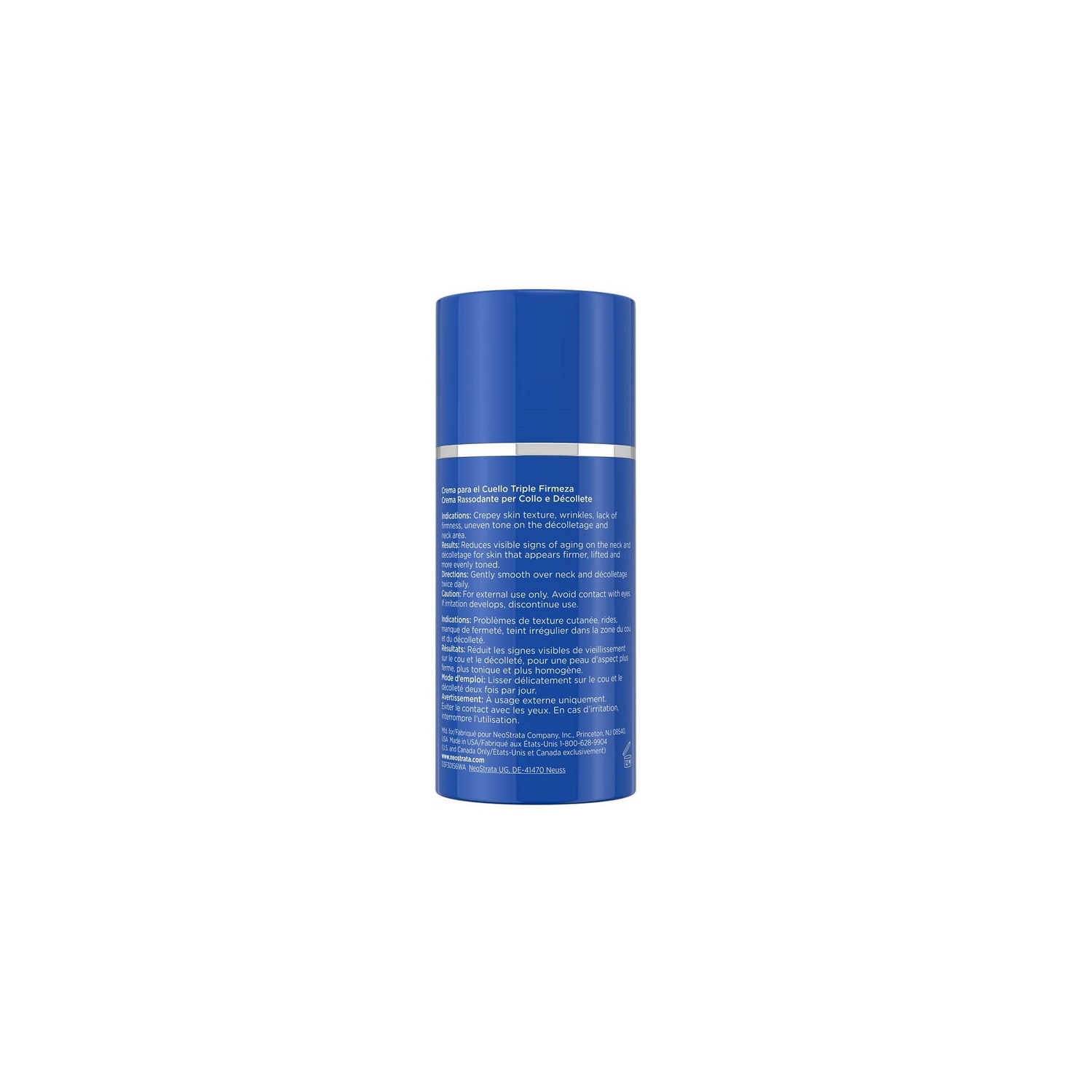 Crème pour le cou raffermissante triple de NeStrata, 80 g/2.8 oz