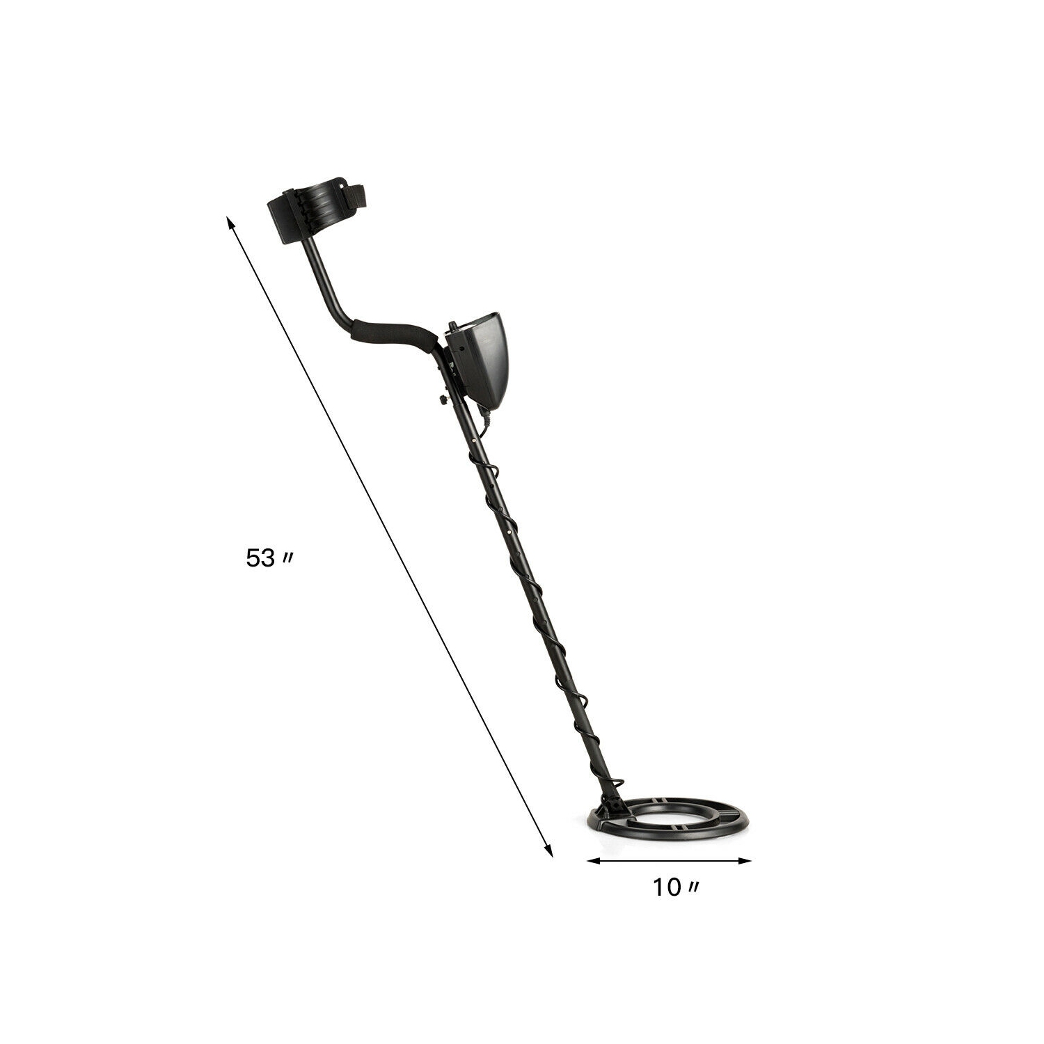Détecteur de métaux de haute précision Gymax – Étanche, avec kit