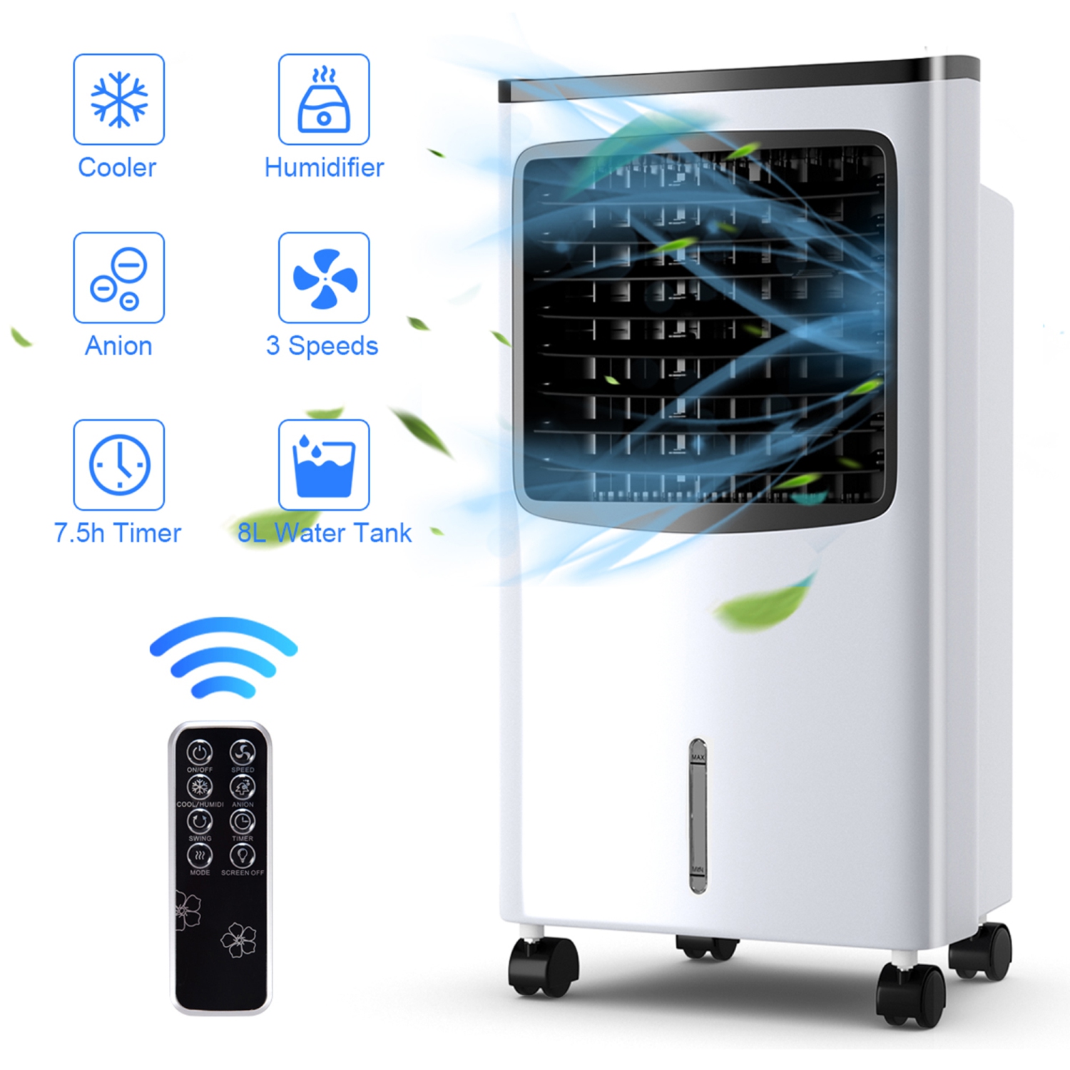 Rafraîchisseur d’air Gymax