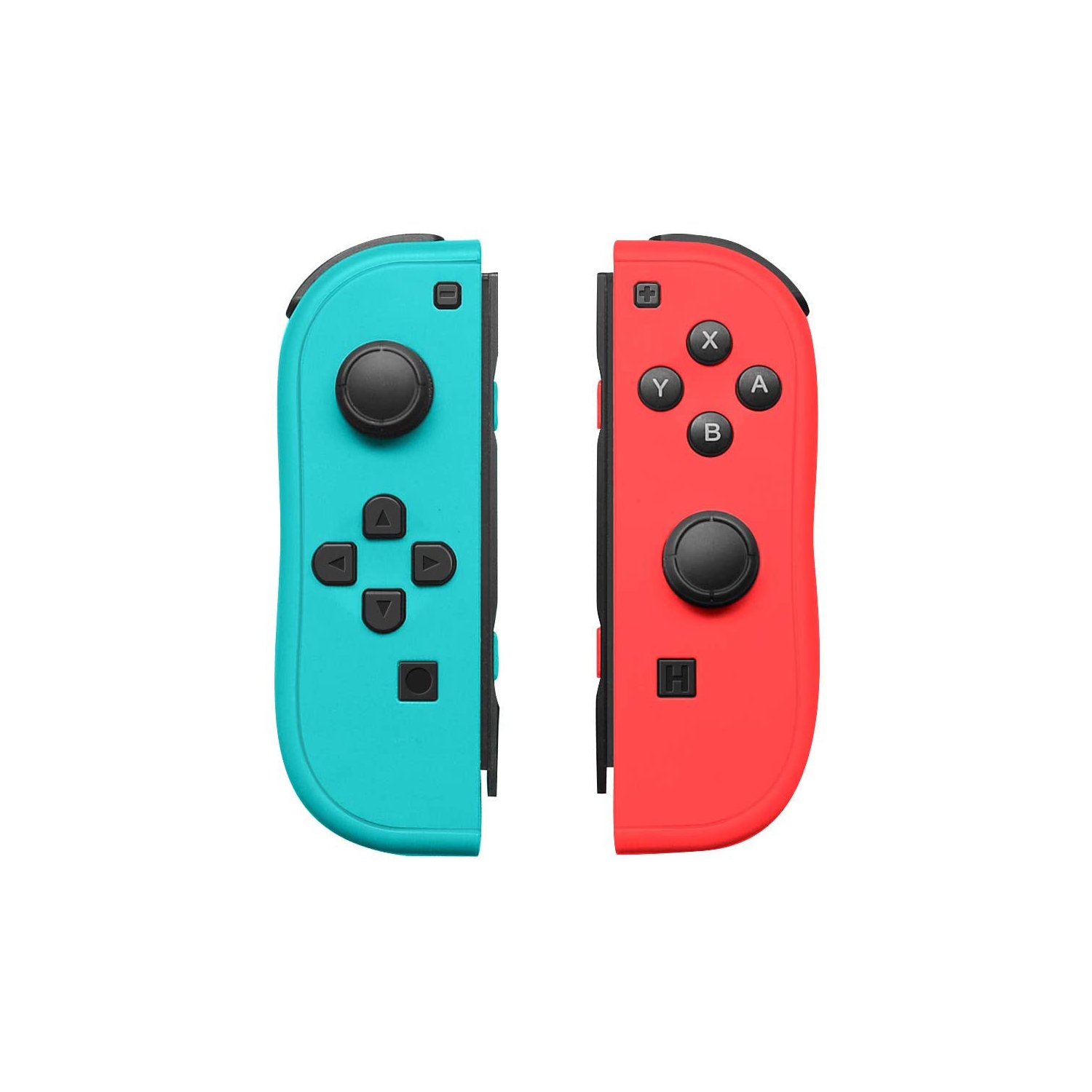 Joy-Con Controller Replacement for Nintendo Switch,JoyCon Controllers Replacement with Straps Support Wake-up Function (Blue and Red)