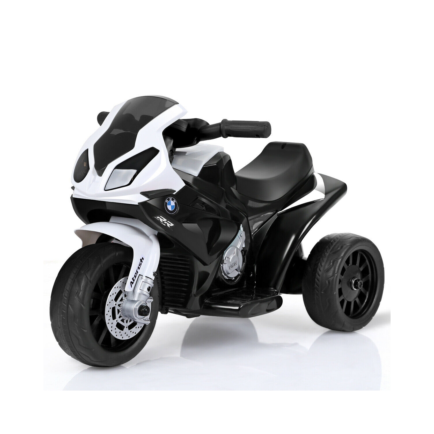 Gymax Kids Ride On Motorcycle BMW Licensed 6V Electric 3 Wheels Bicycle w/ Music&Light
