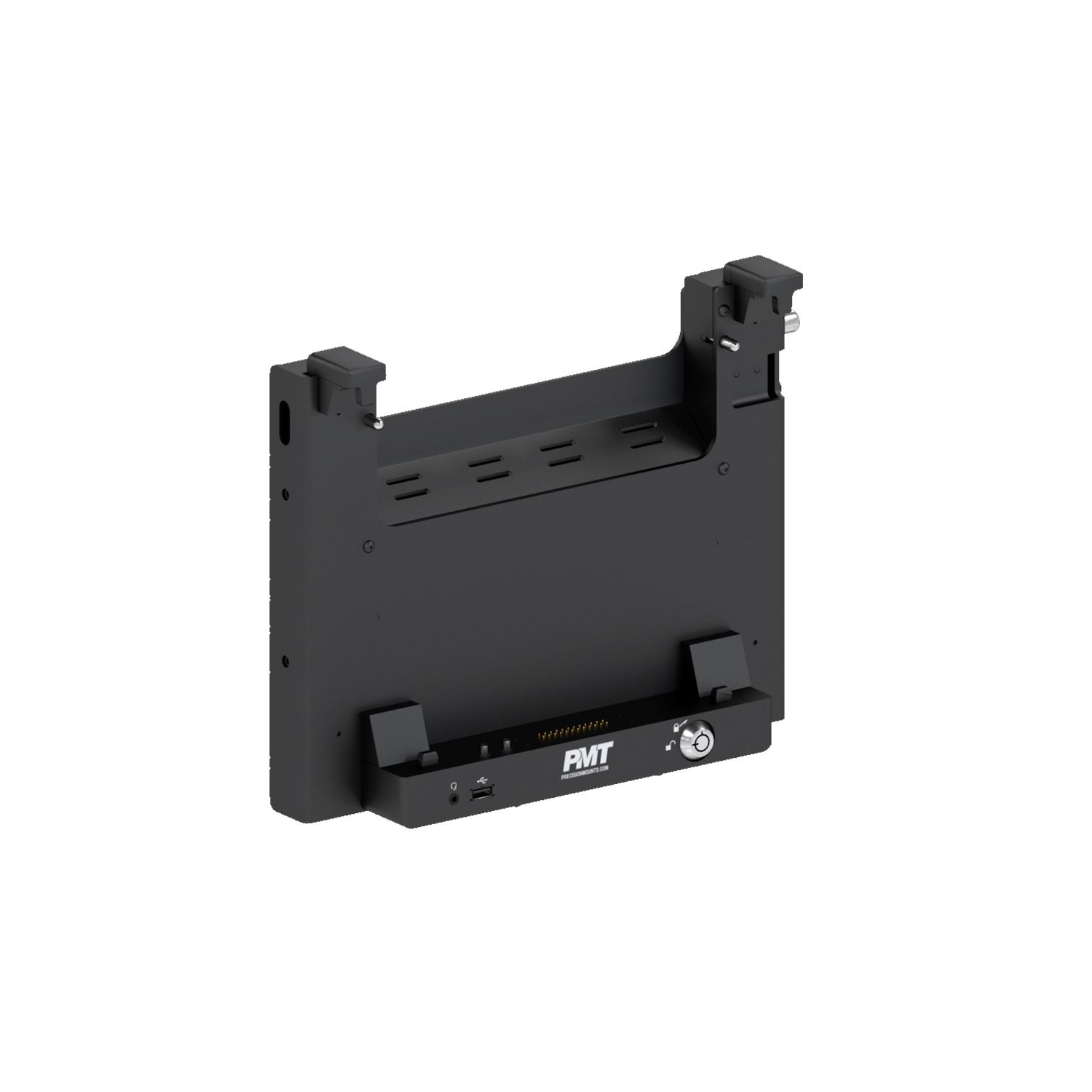 Precision Mounting Technologies AS7.D920.102-PS Vehicle Tablet Dock - Dual Pass-Through - USB 3.0 - Rugged Dell 12 Tablet