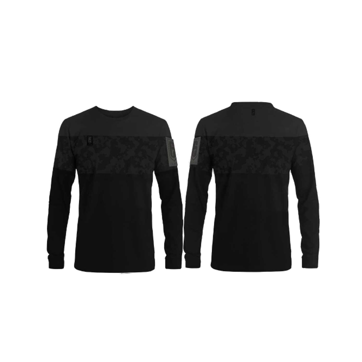 Rainbow Six - Classic Longsleeve Sweater Black/Medium