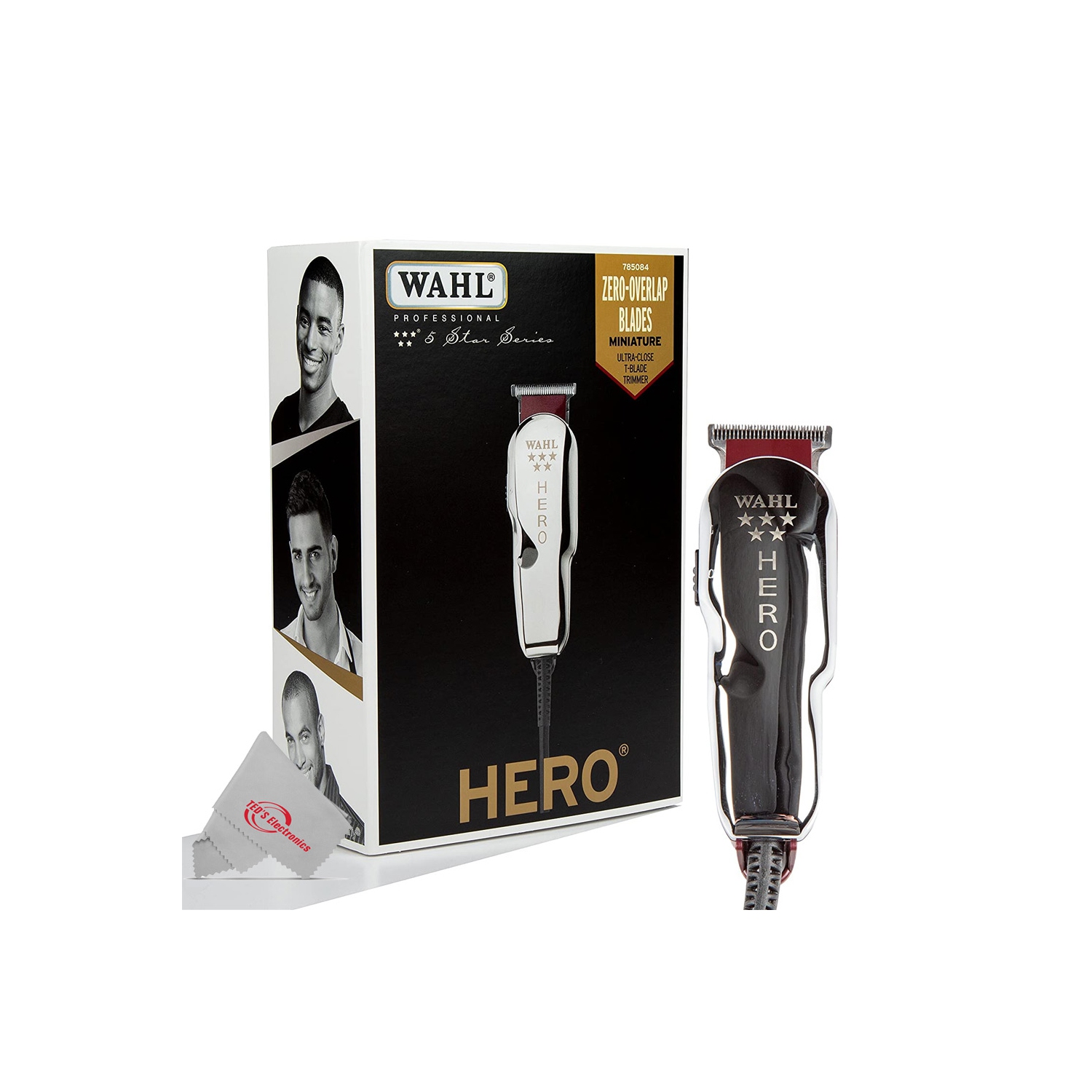Wahl Professional 5-Star Hero Corded T Blade Trimmer #8991