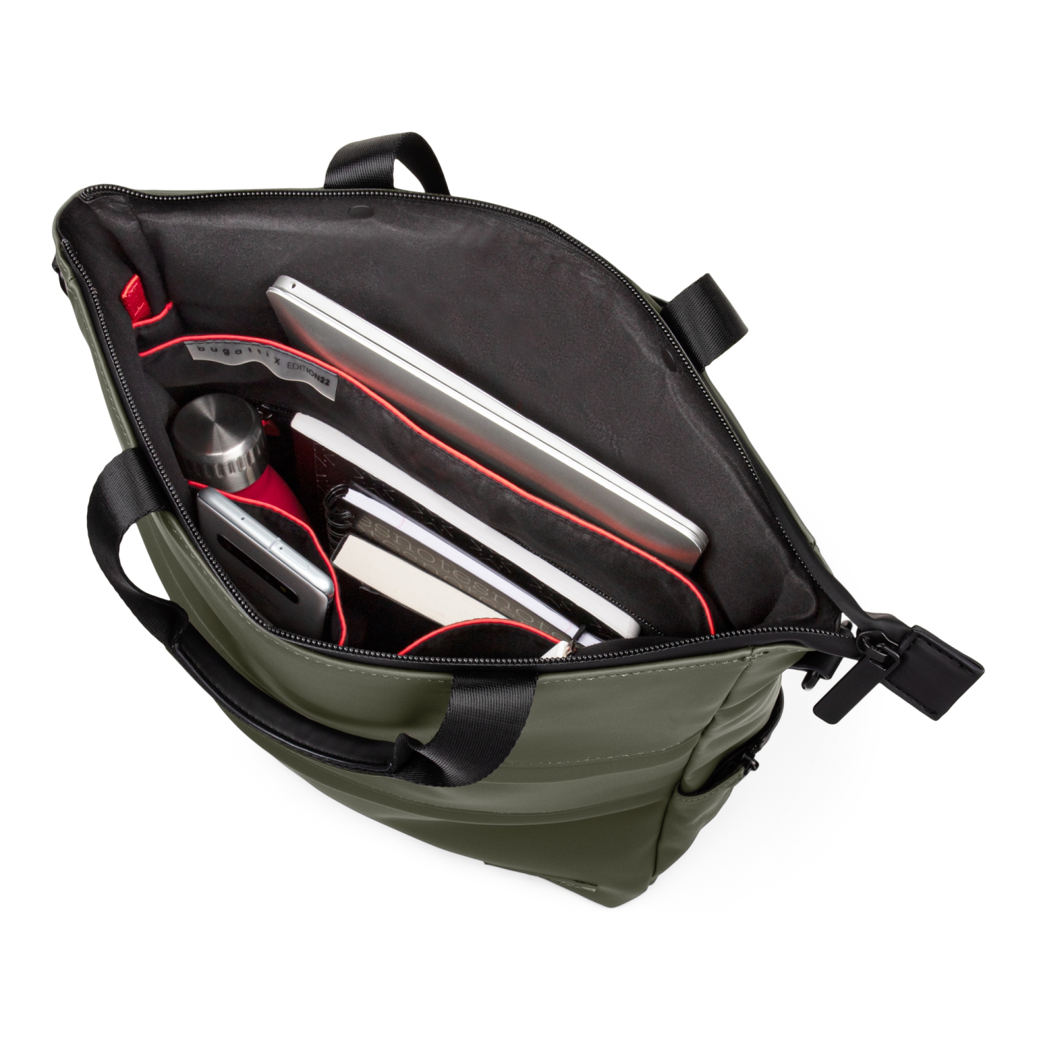 Bugatti X Edition22 - Sac Nomade 3 en 1 - Khaki