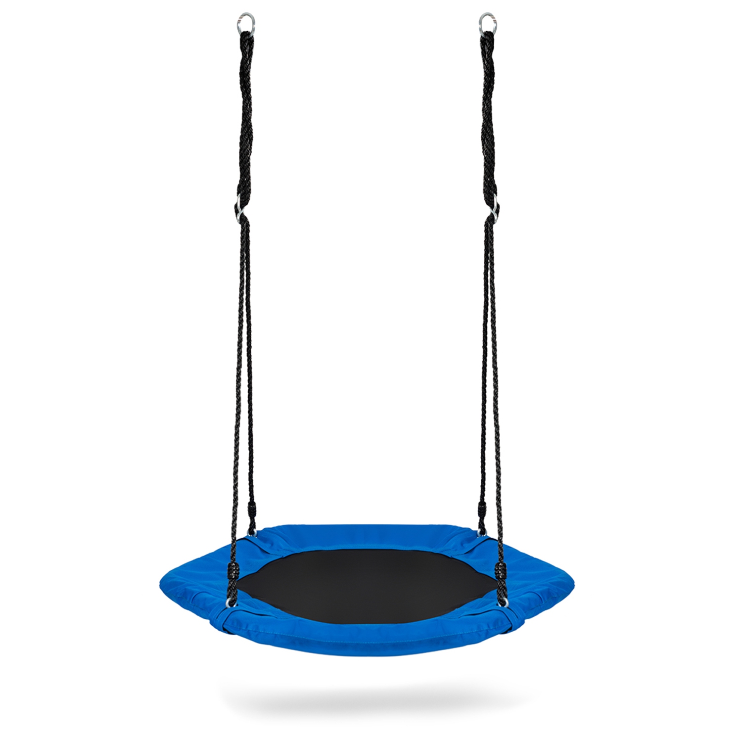 Gymax Portable Hexagon Tree Swing Kids Play Set 37'' w/ Adjustable Height