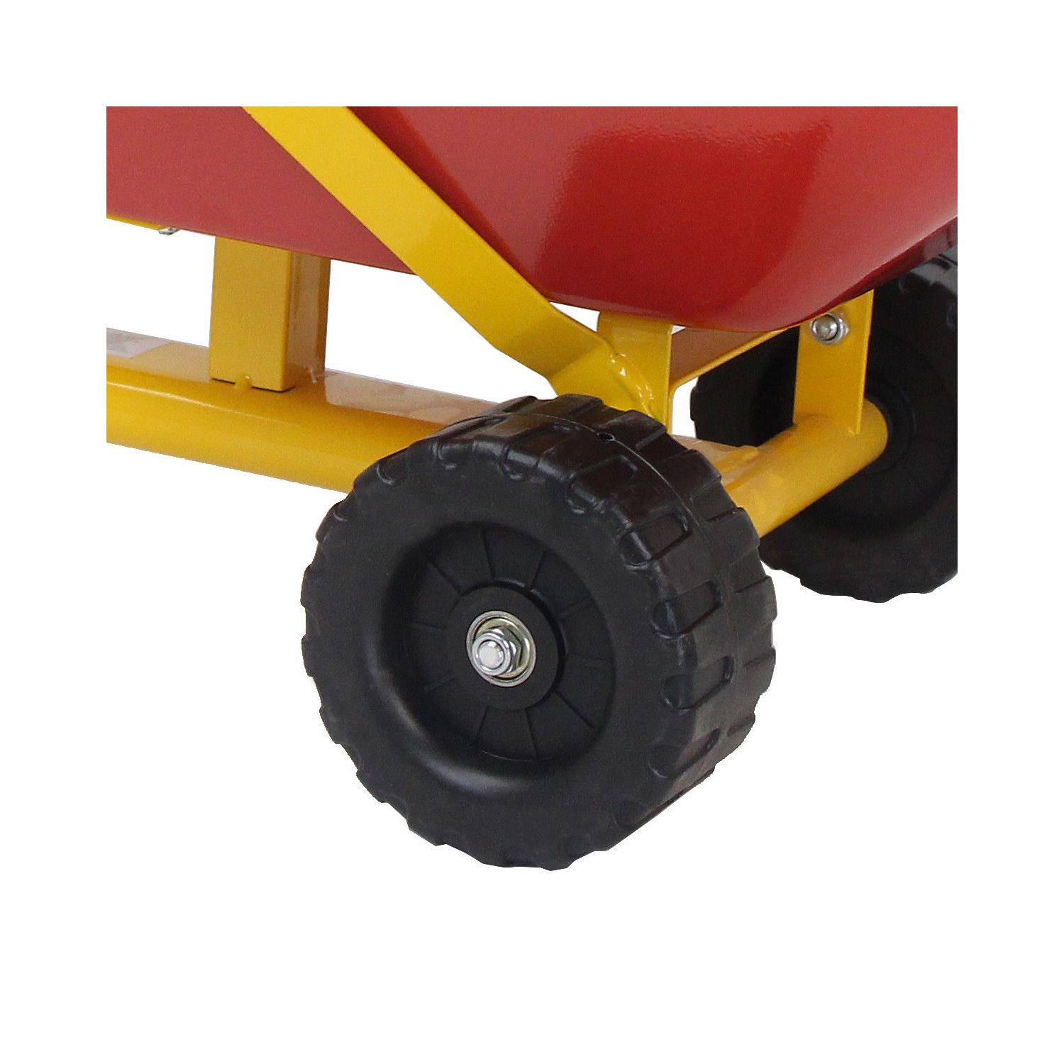 Gymax 8'' Heavy Duty Kids Ride-on Sand Dumper Front Tipping w 4 Wheels Sand Toy Gift