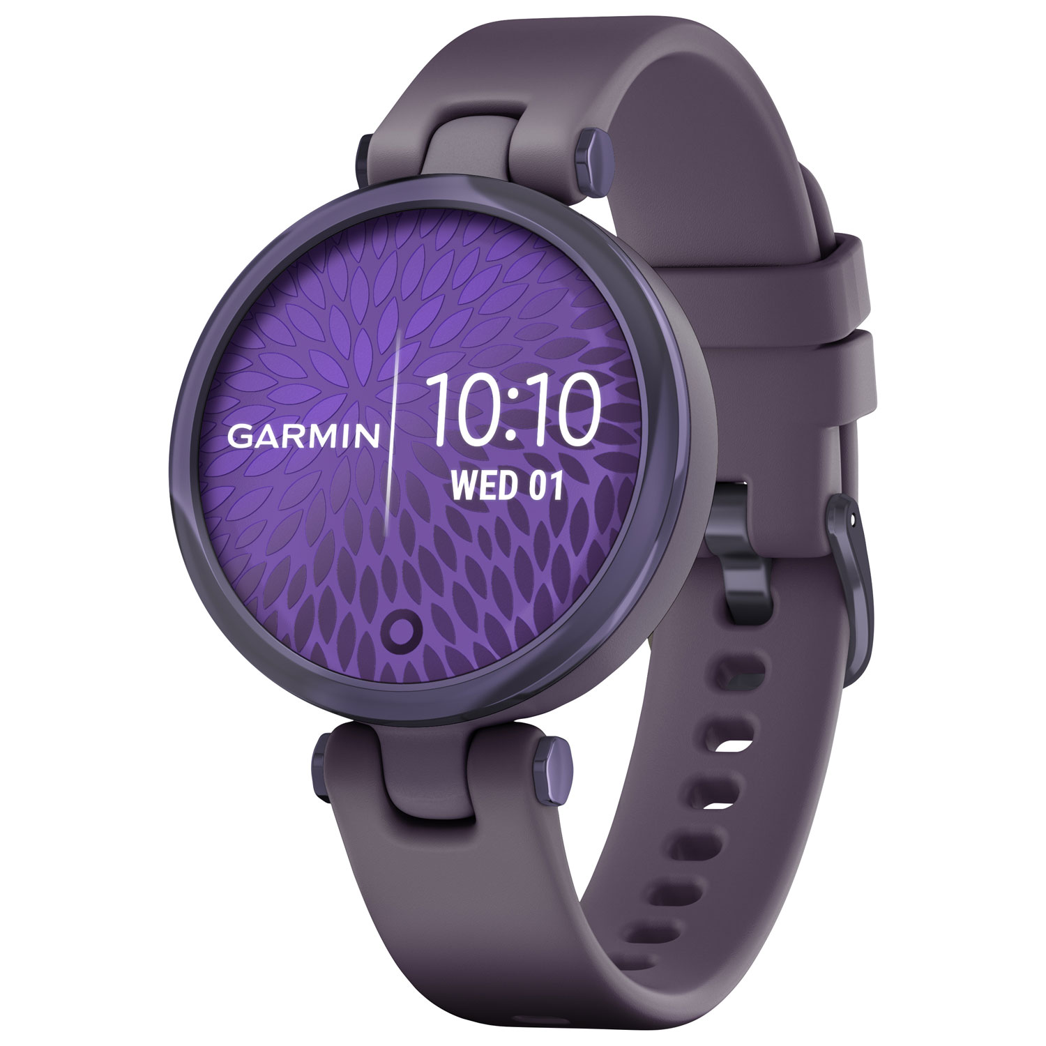 Garmin Lily Sport Edition 34.5mm Smartwatch with Heart Rate Monitor & Health Tracking - Deep Orchid