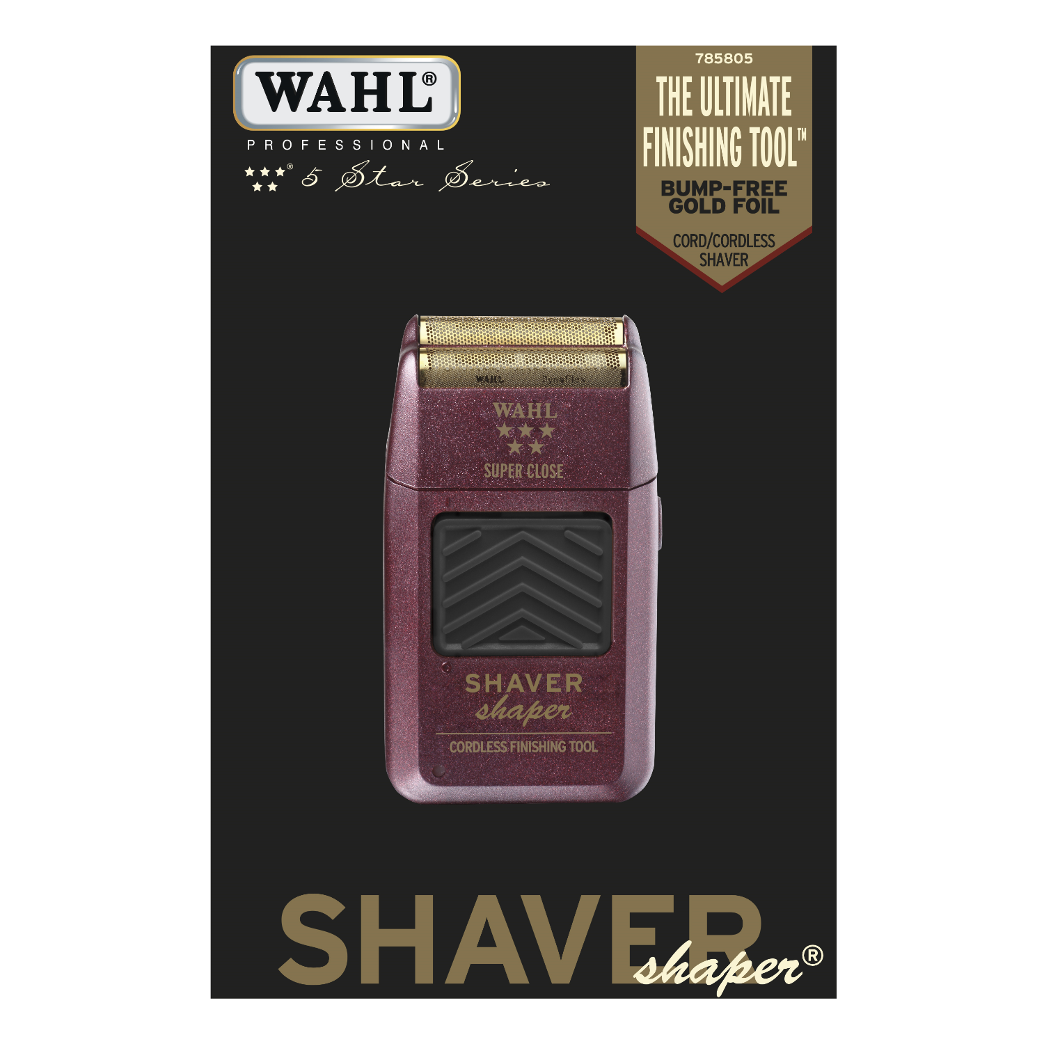 Wahl Professional 5-Star Rechargeable Shaver Shaper #55602
