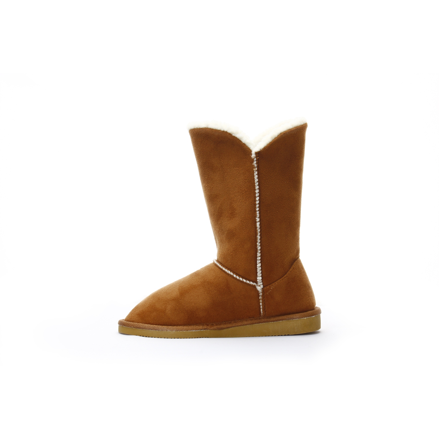 Stimula Lifestyle Comfy Winter Fall Spring Boots for Women, Warm & Cozy Size 9 – Camel Suede