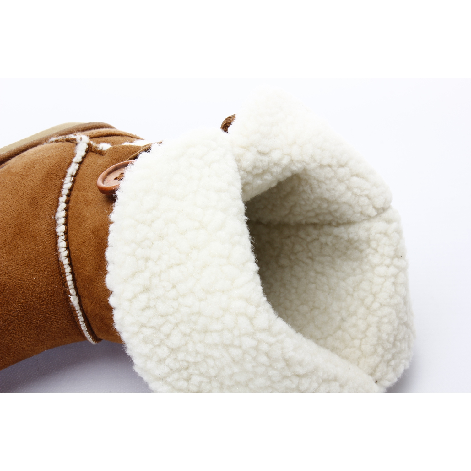 Bottes d'hiver Stimula Lifestyle Comfy pour femmes, chaude et douillette taille 5 – suède chameau