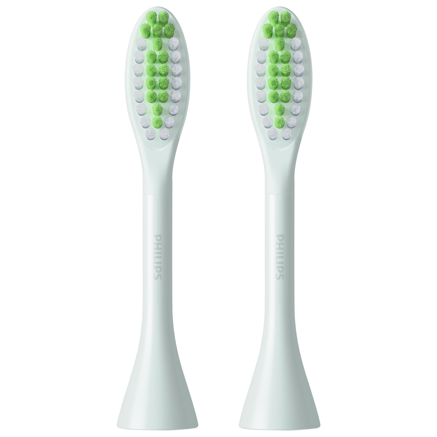 Tête de brosse à dents de rechange Philips One de Sonicare - Paq. 2 - Menthe