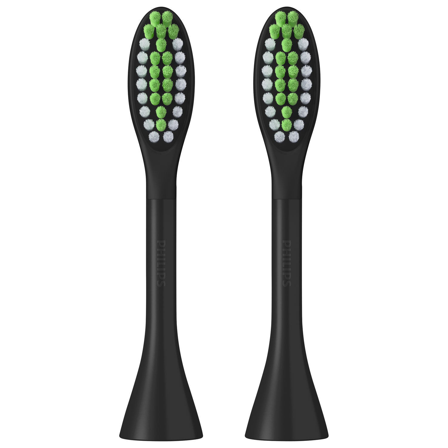 Philips One by Sonicare Replacement Brush Head - 2 Pack - Black