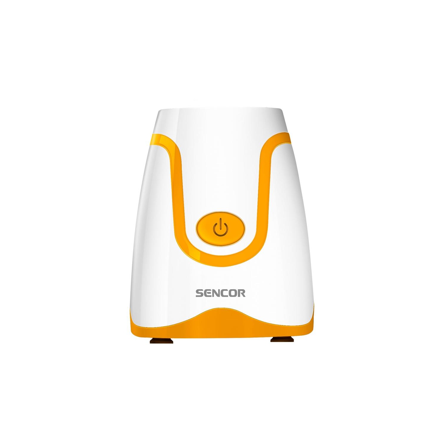 Sencor - Mélangeur Personnel avec un Capactité de 0.6L + Moulin à Café, 300W, Orange