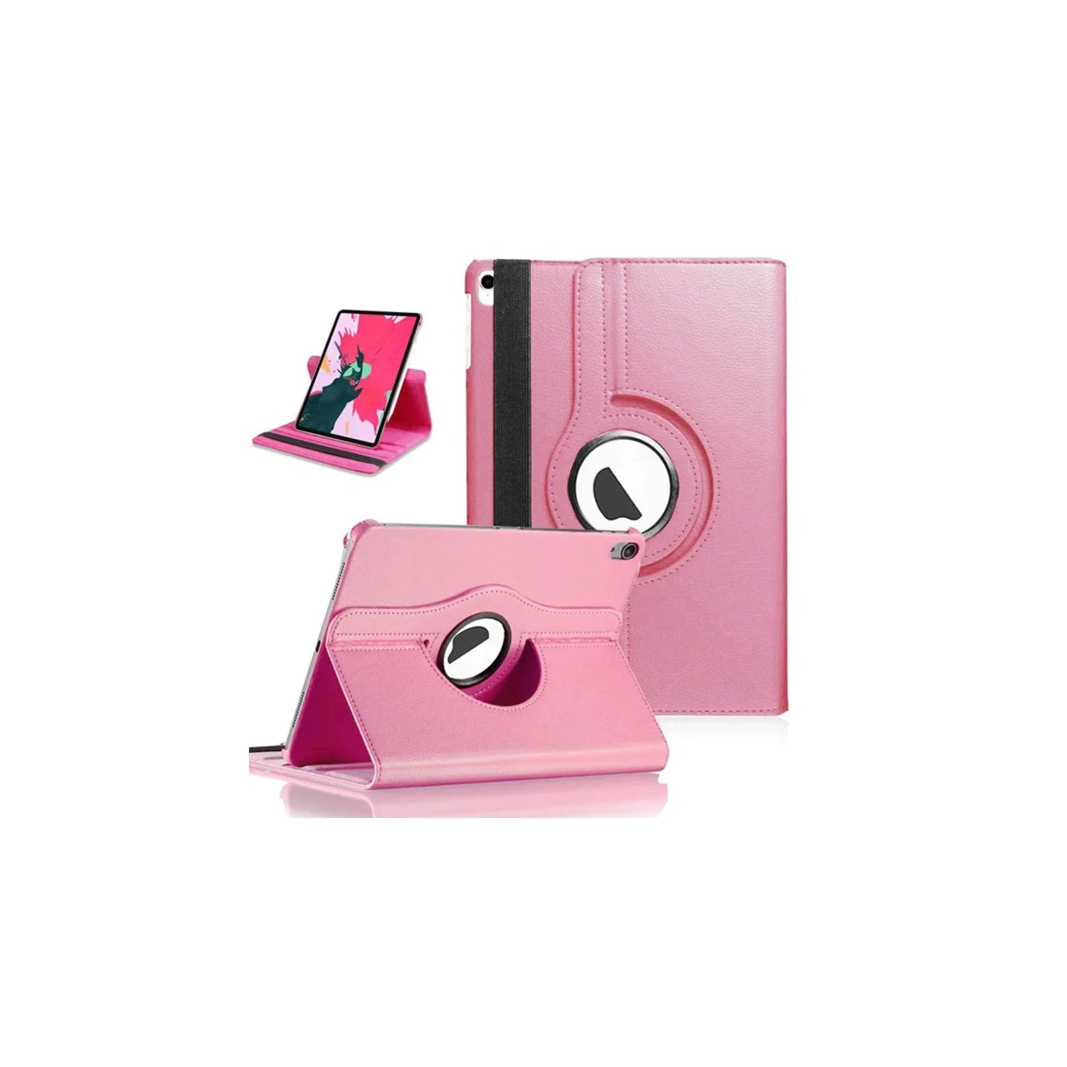 Rotating Case for iPad Air 5th Generation / iPad Air 4th Generation (2020) 10.9 Inch with Pencil Holder - 360 Degree Rotating Stand Cover with Auto