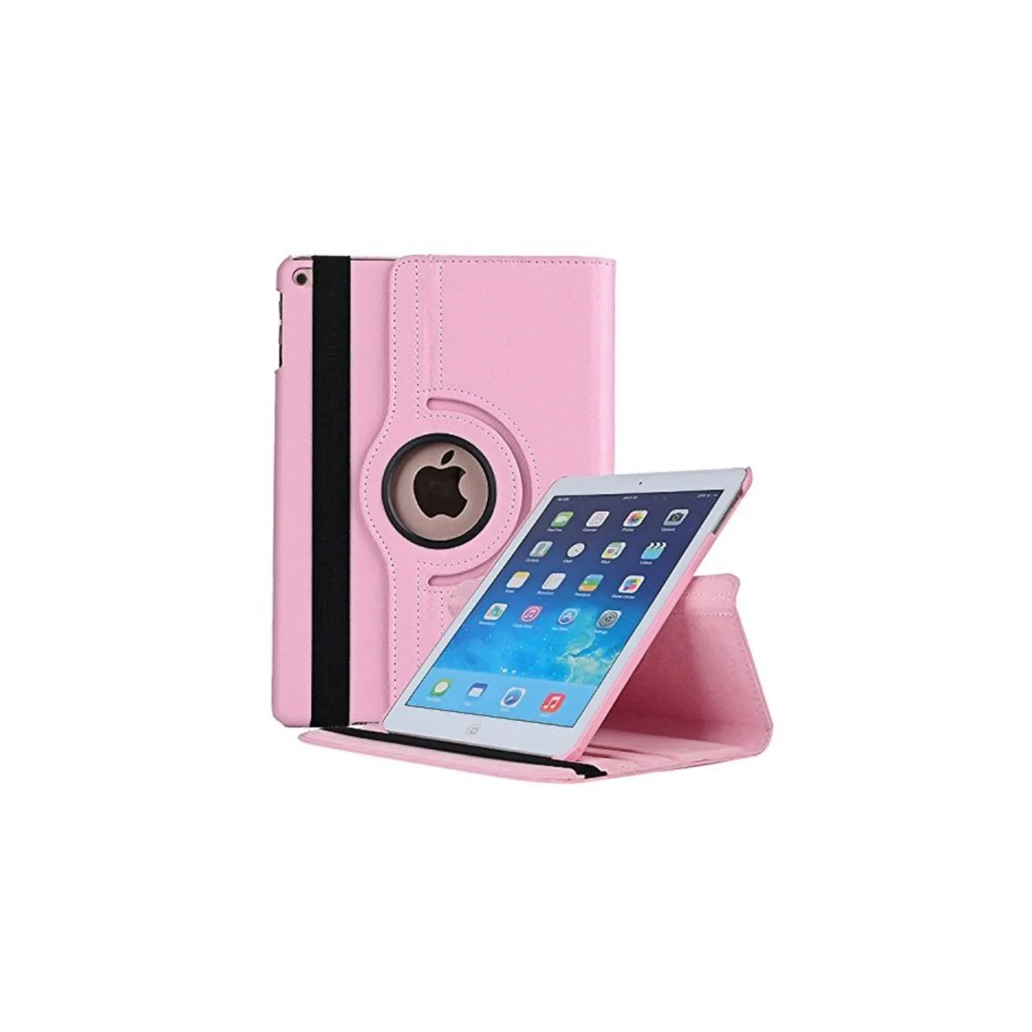 Rotating Case for iPad Air 5th Generation / iPad Air 4th Generation (2020) 10.9 Inch with Pencil Holder - 360 Degree Rotating Stand Cover with Auto