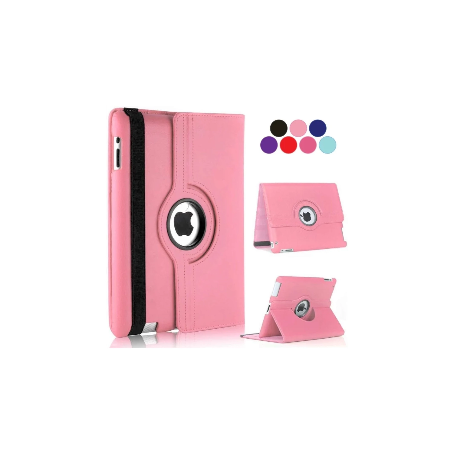 Rotating Case for iPad Air 5th Generation / iPad Air 4th Generation (2020) 10.9 Inch with Pencil Holder - 360 Degree Rotating Stand Cover with Auto