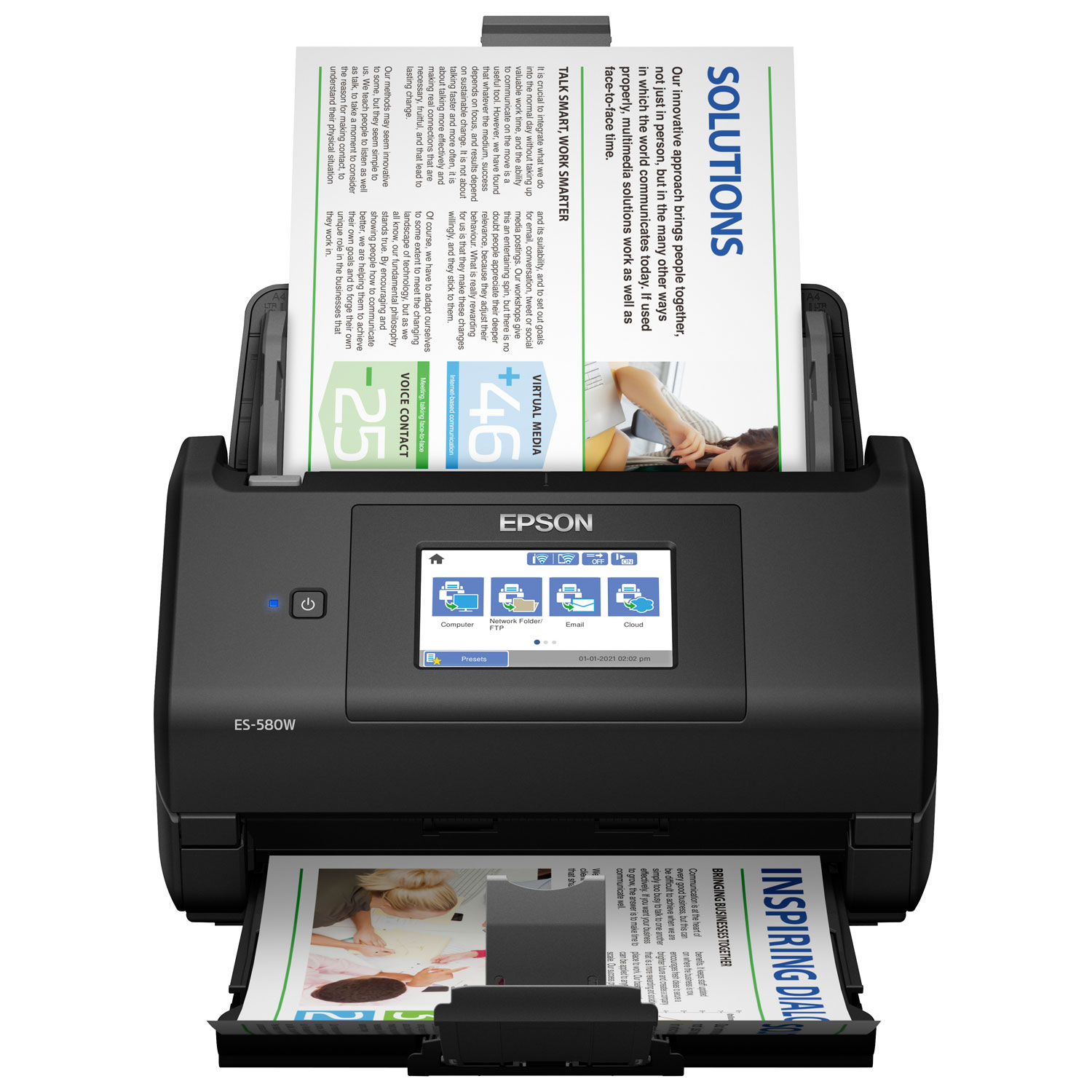 Epson WorkForce ES-580W Wireless Document Scanner