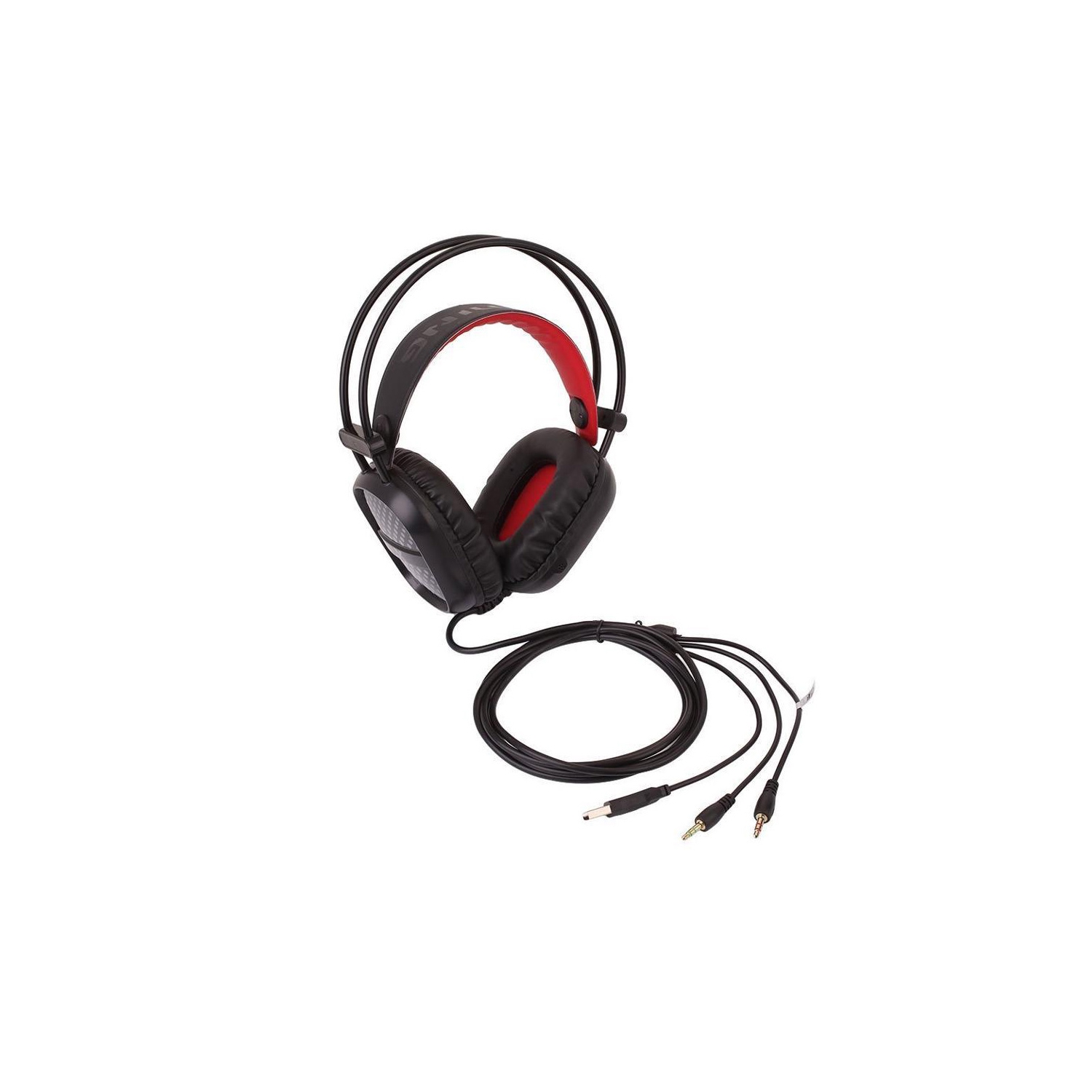 Gaming Headset 7 Color LED Backlight 3.5mm Stereo Over-Ear Headphones with Mic - axGear