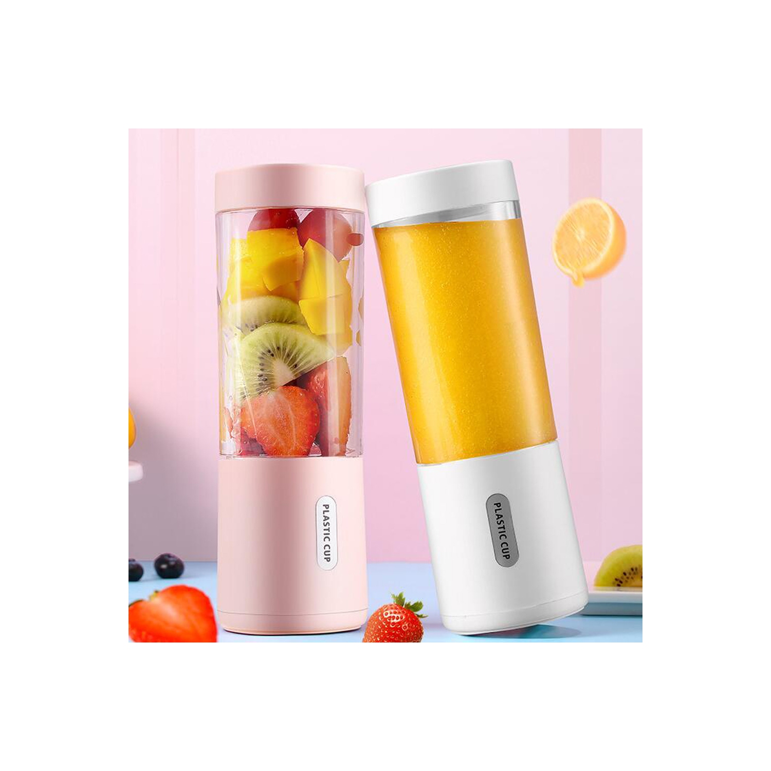 Electric Blender Cup Fruit Juice Mixer Portable Lightweight Water Bottle - axGear