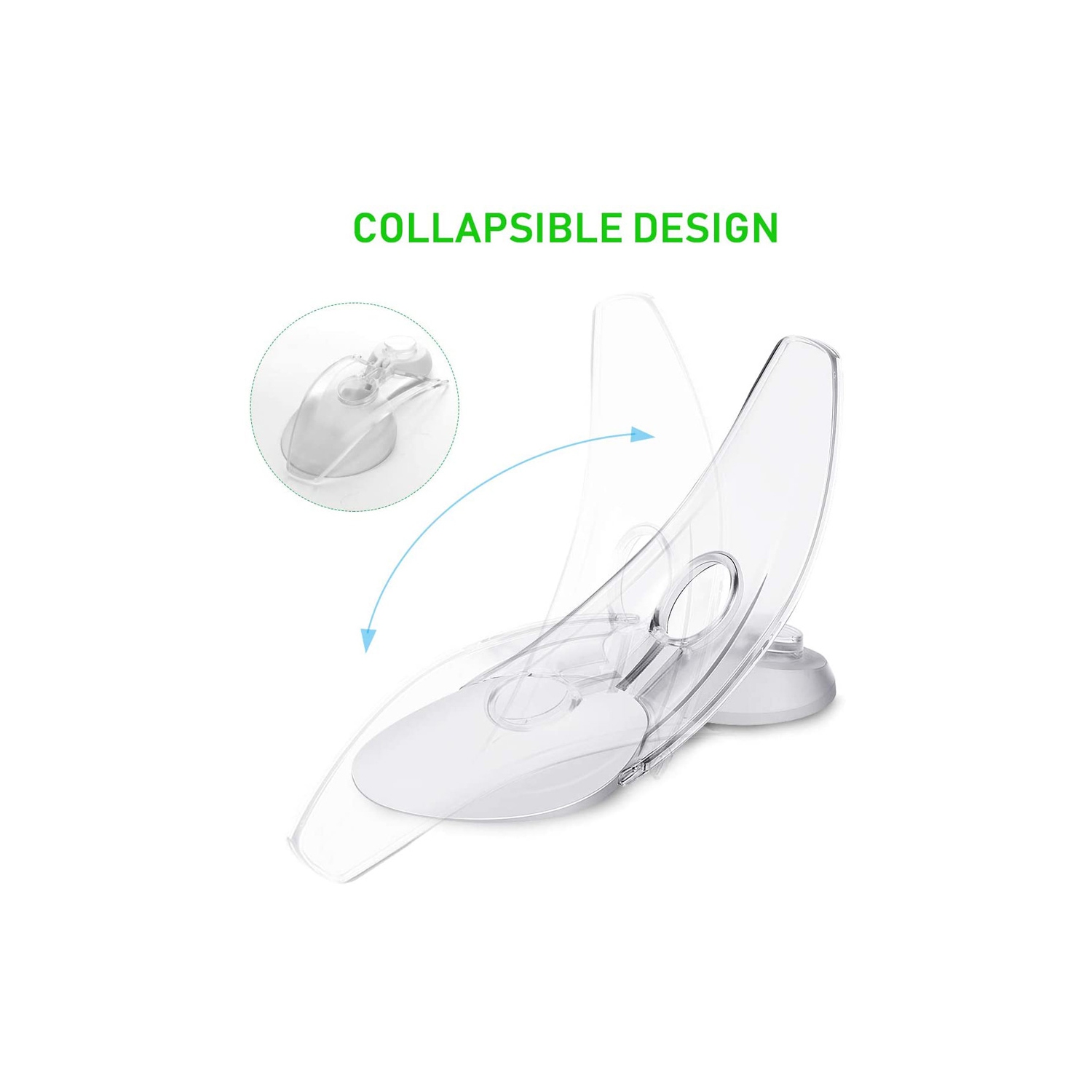 Golf Putt Trainer Curved Aid Office Home Carpet Practice Putt Aim ABS - axGear