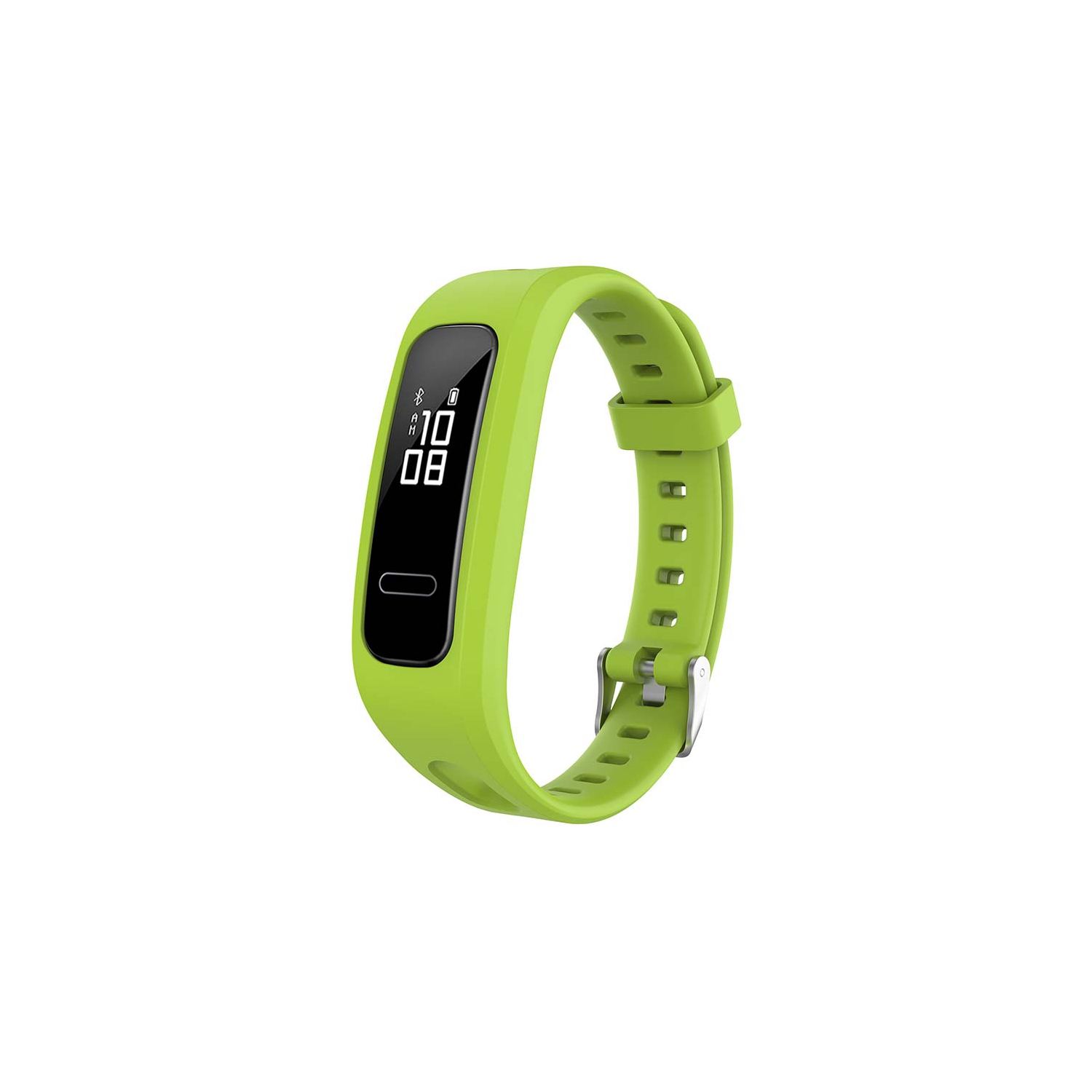 StrapsCo Silicone Rubber Watch Band Strap for Huawei Honor Band 4 Running Edition / 4e / 3e - Lime Green