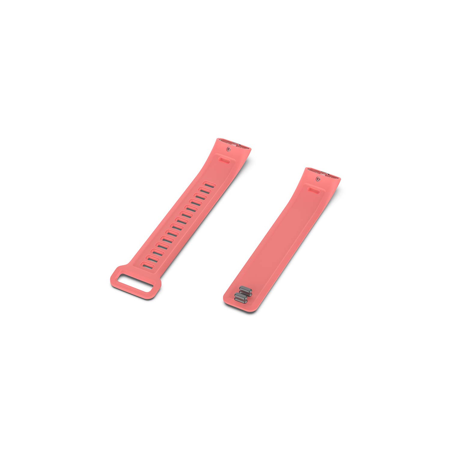 StrapsCo Silicone Rubber Watch Band Strap for Huawei Band 2 - Coral