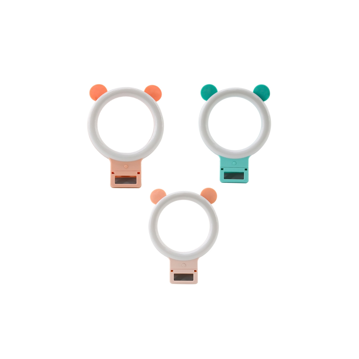 Selfie Ring Light Cell Phone Clip-on Fill Light LED Makeup Lamp Circle LED - axGear