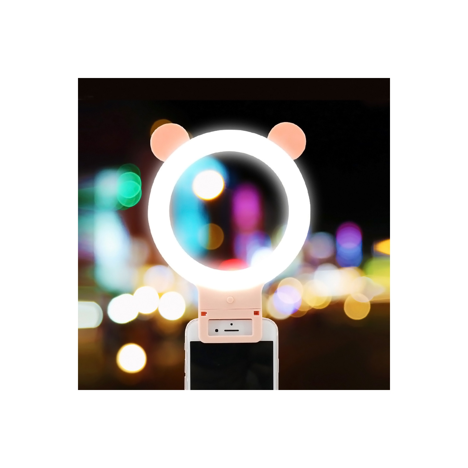 Selfie Ring Light Cell Phone Clip-on Fill Light LED Makeup Lamp Circle LED - axGear