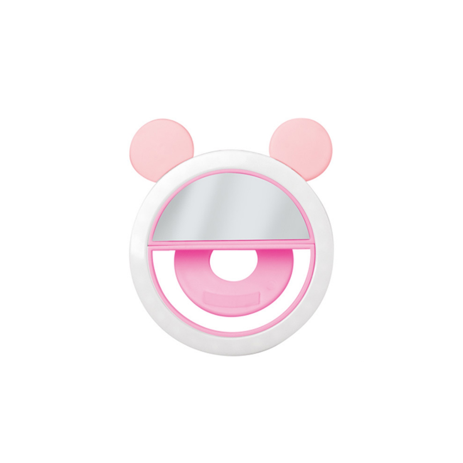 Miroirs de maquillage portatifs Selfie Ring LED Circle Clip-on Fill Light - axGear