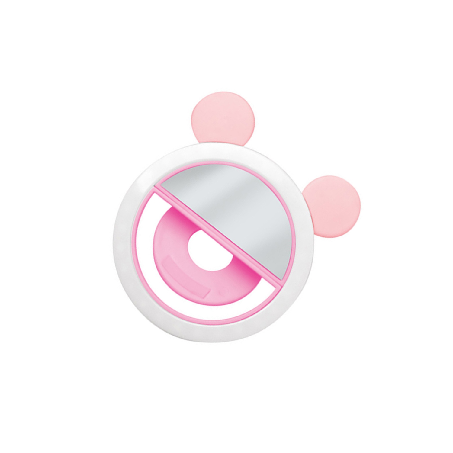 Miroirs de maquillage portatifs Selfie Ring LED Circle Clip-on Fill Light - axGear