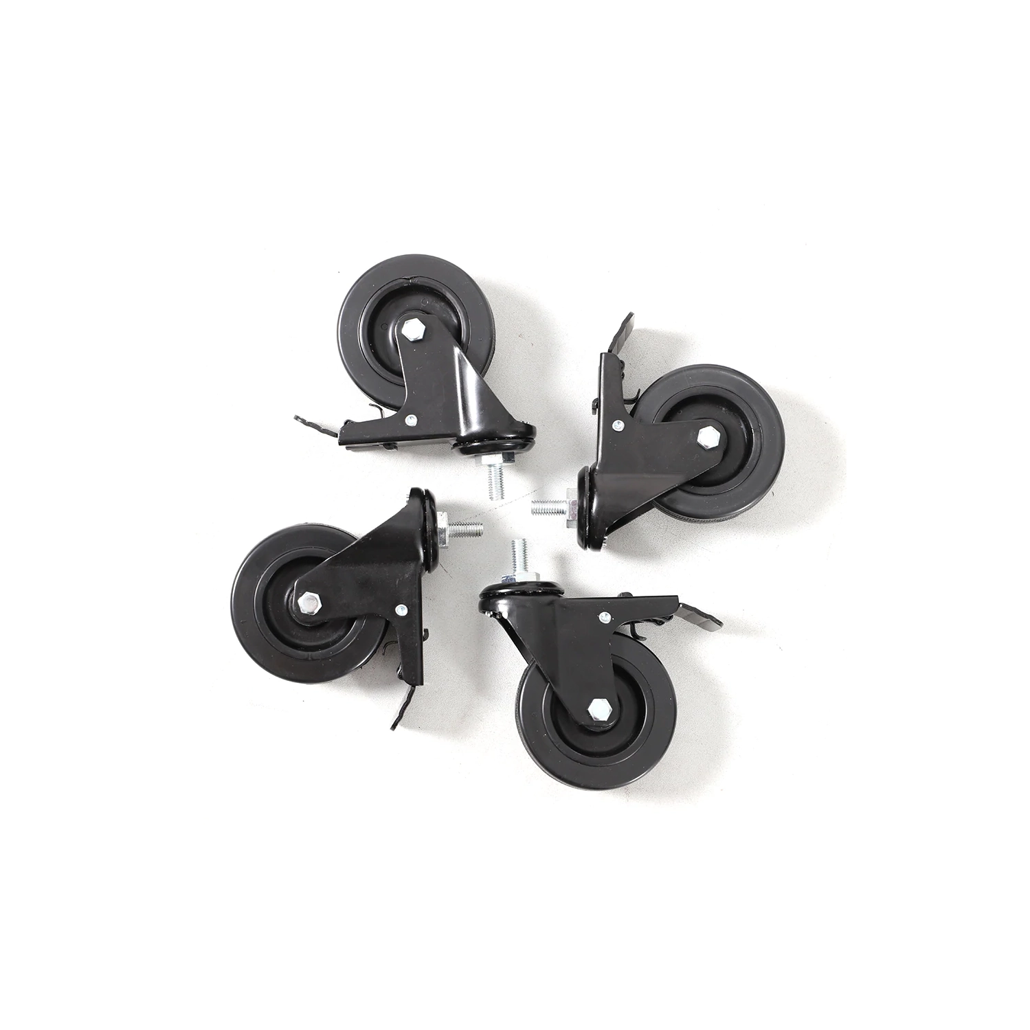 EFFYDESK - Heavy-Duty Lockable Table Casters