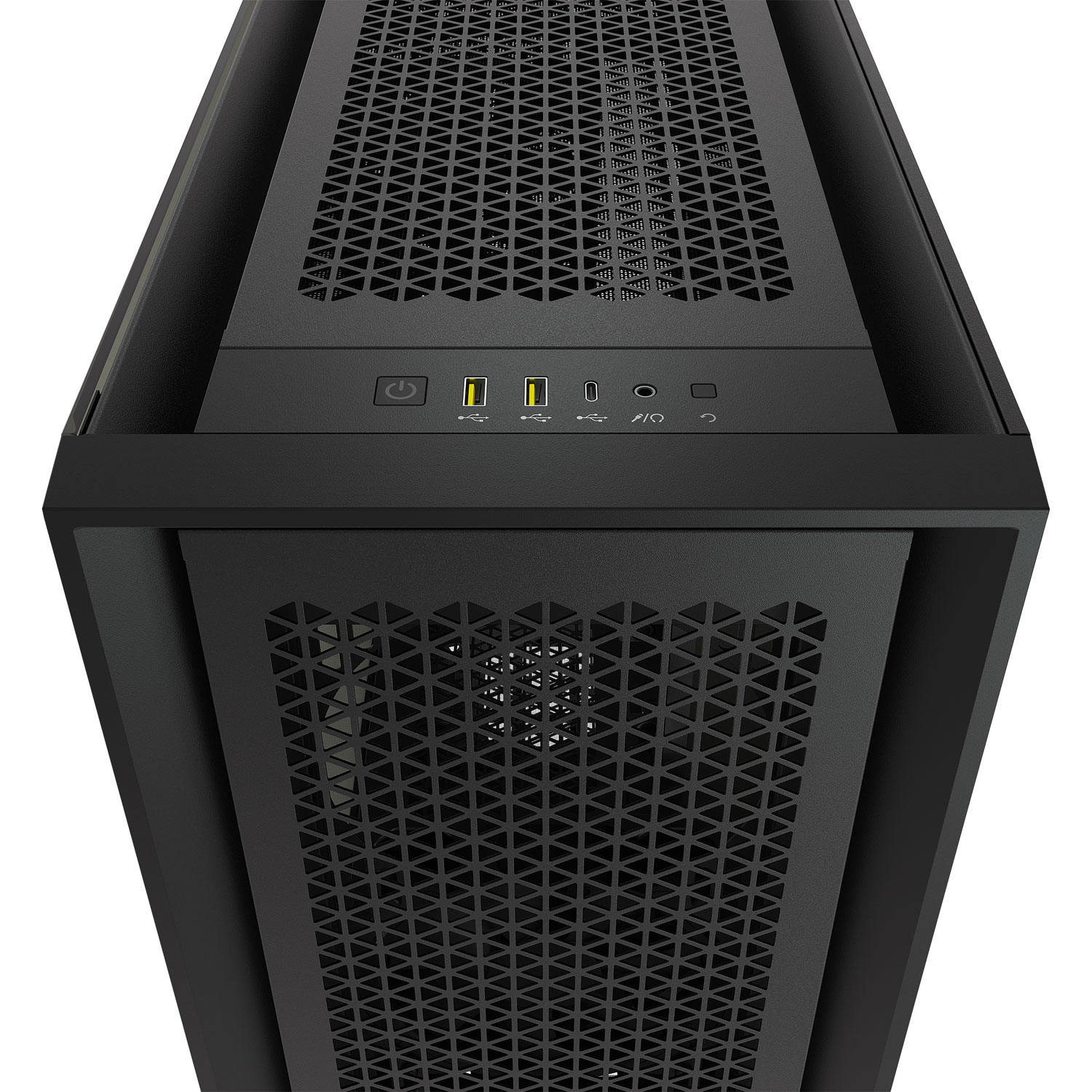 Tour d'ordinateur mi-haute ATX 5000D Airflow de Corsair - Noir