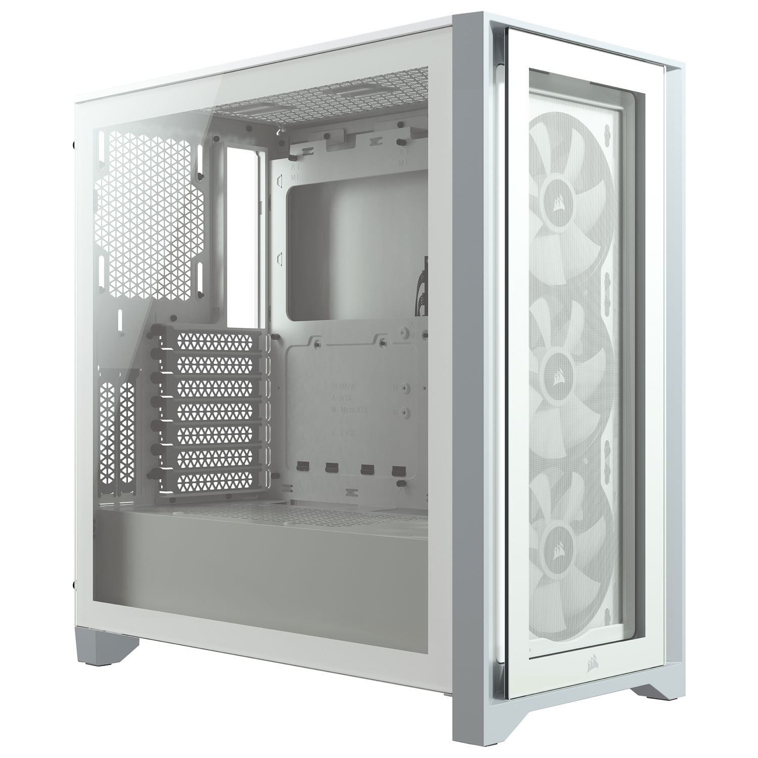 Corsair 5000D Airflow Mid-Tower ATX Computer Case - White
