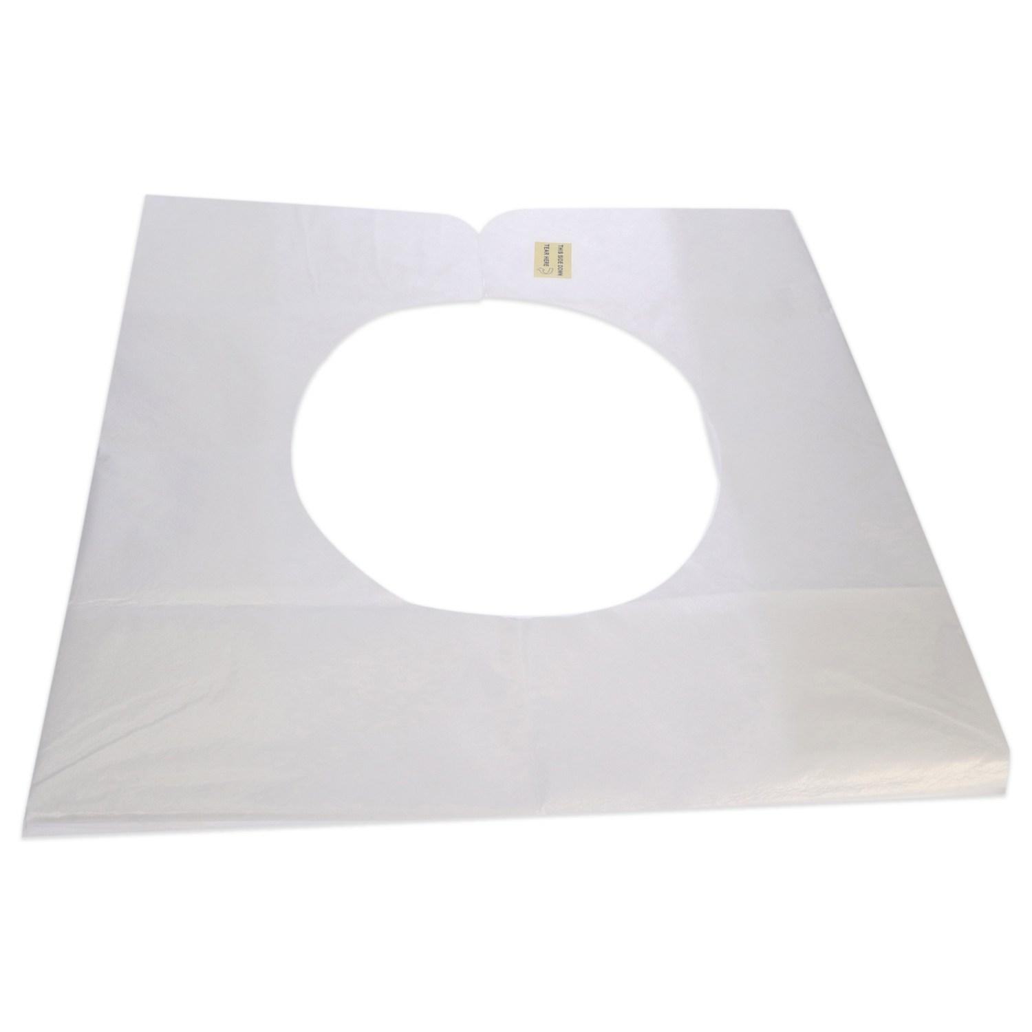 Cape technique – blanche par Easydry pour unisexe – 1 cape PC