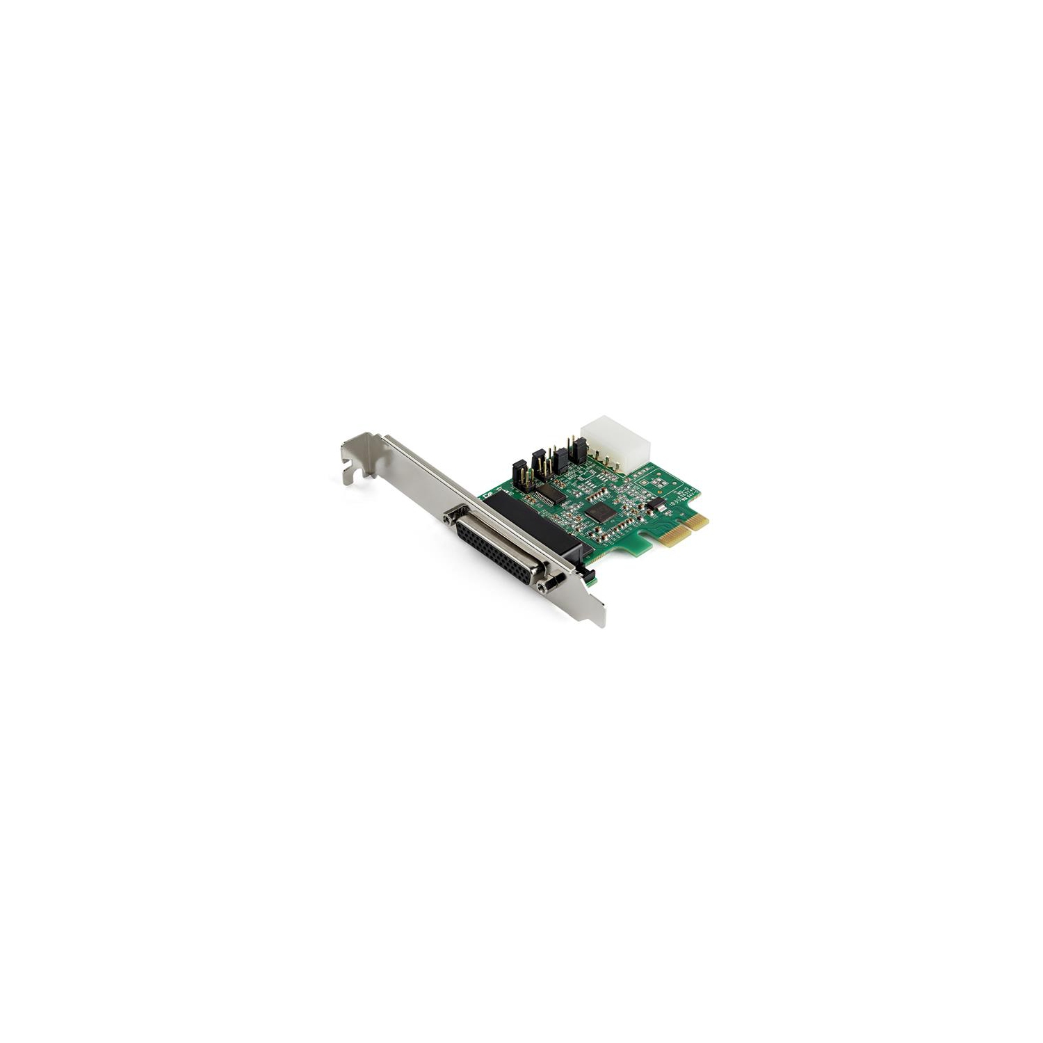 StarTech 4-port PCI Express RS232 Serial Adapter Card - PCIe to Serial DB9 RS-232 Controller Card - 16950 UART - Windows macOS Linux