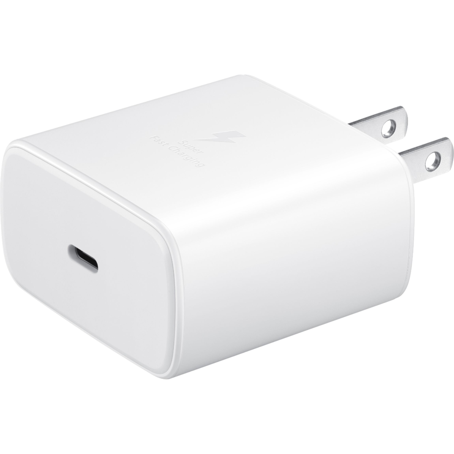 45W USB-C PD PPS Super Fast Charging Wall Charger Adapter for Samsung Galaxy S10 S20 Note 10 20 Ultra Google Moto LG, White