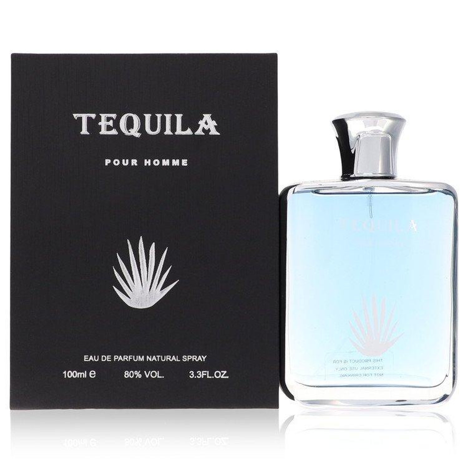Tequila Pour Homme by Tequila Perfumes Eau De Parfum Spray 3.3 oz