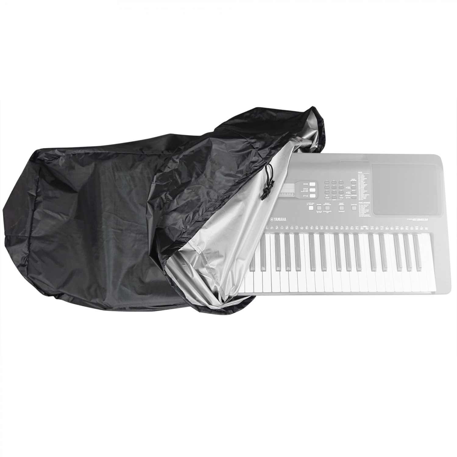 Pare-poussière à cordon DC61s de Boost Industries pour claviers à 61 touches/pianos numériques