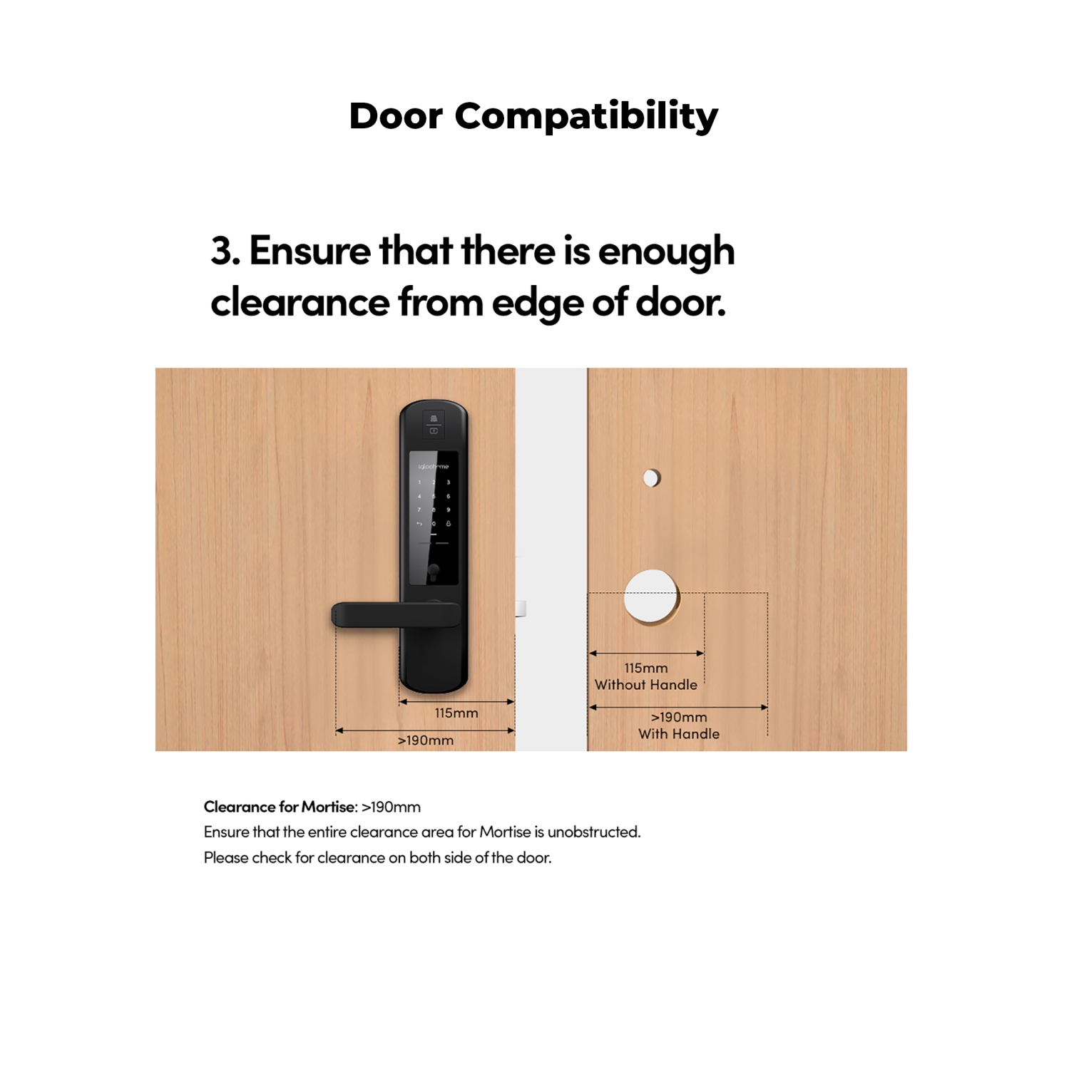 Igloohome Smart Mortise 2 +