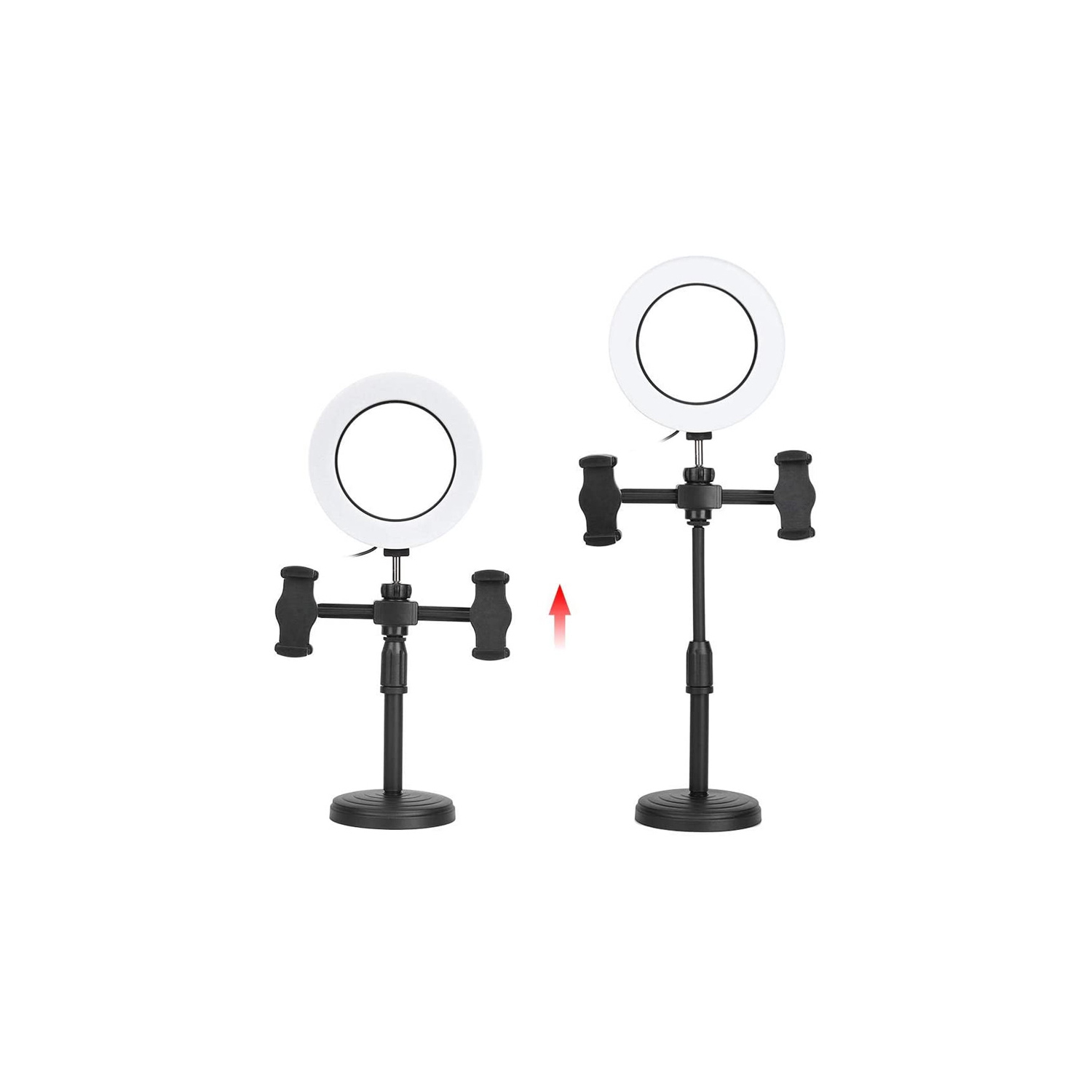 Téléphone portable Live Circle Fill Light Stable Portable Selfie Ring Light - axGear