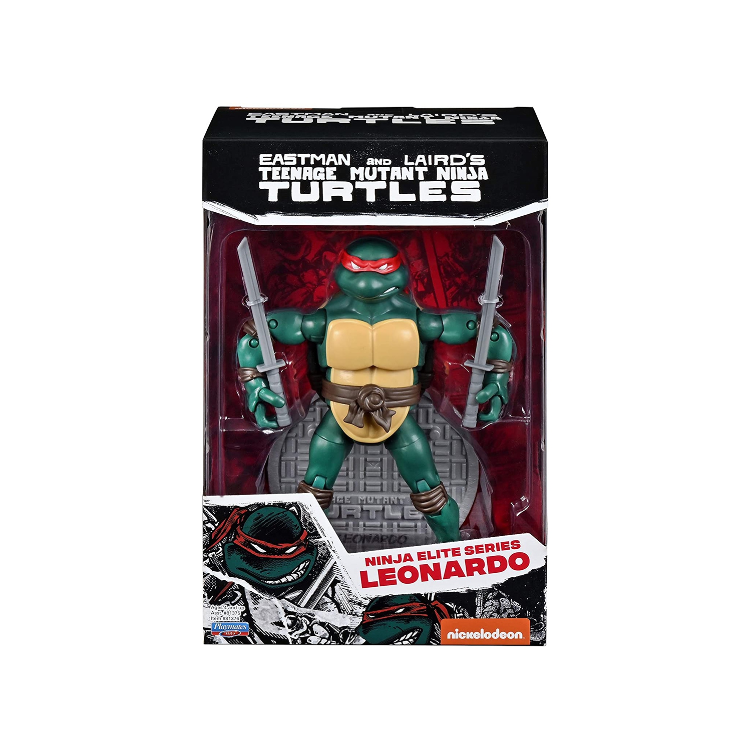 Teenage Mutant Ninja Turtles Original Comic Book 6 Inch Action Figure Ninja Elite Series 1 - Leonardo