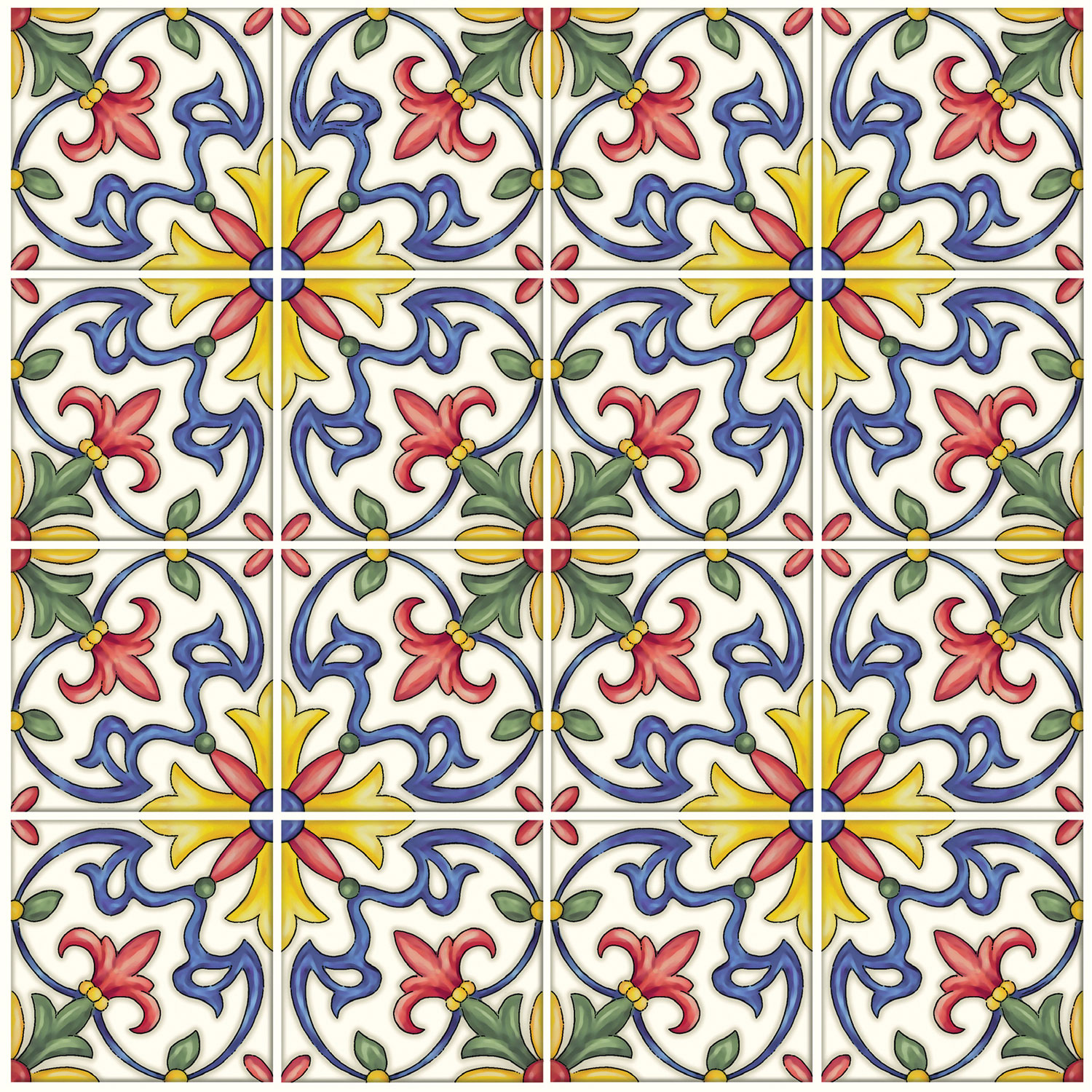 InHome Tuscan Tile Peel & Stick Backsplash Tiles