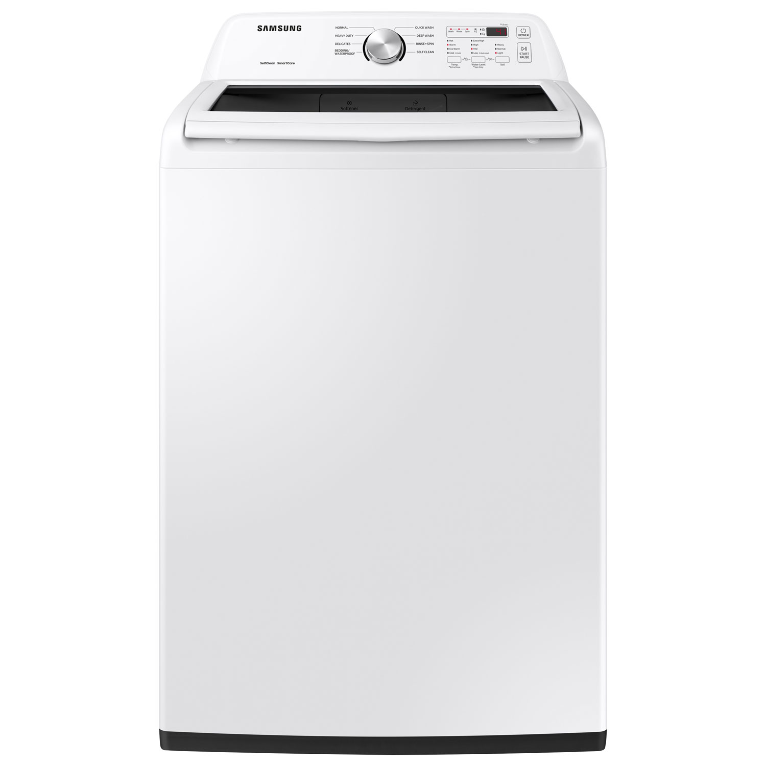 Samsung 5.2 Cu. Ft. High Efficiency Top Load Washer (WA45T3200AW) - White