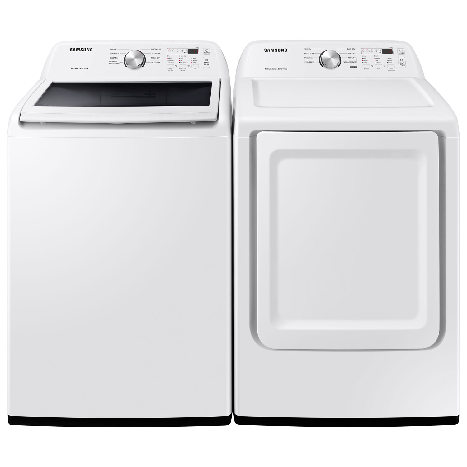 Samsung 5.0 Cu. Ft. Agitator Top Load Washer - White